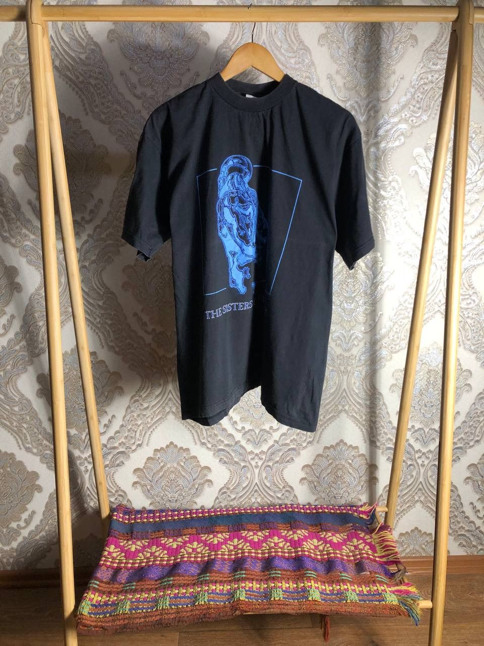 Band Tees × Vintage VERY RARE THE SISTERS OF MERCY OVERBOMBING 1993 ROCK T-SHIRT Size US XL / EU 56 / 4 - 1 Thumbnail