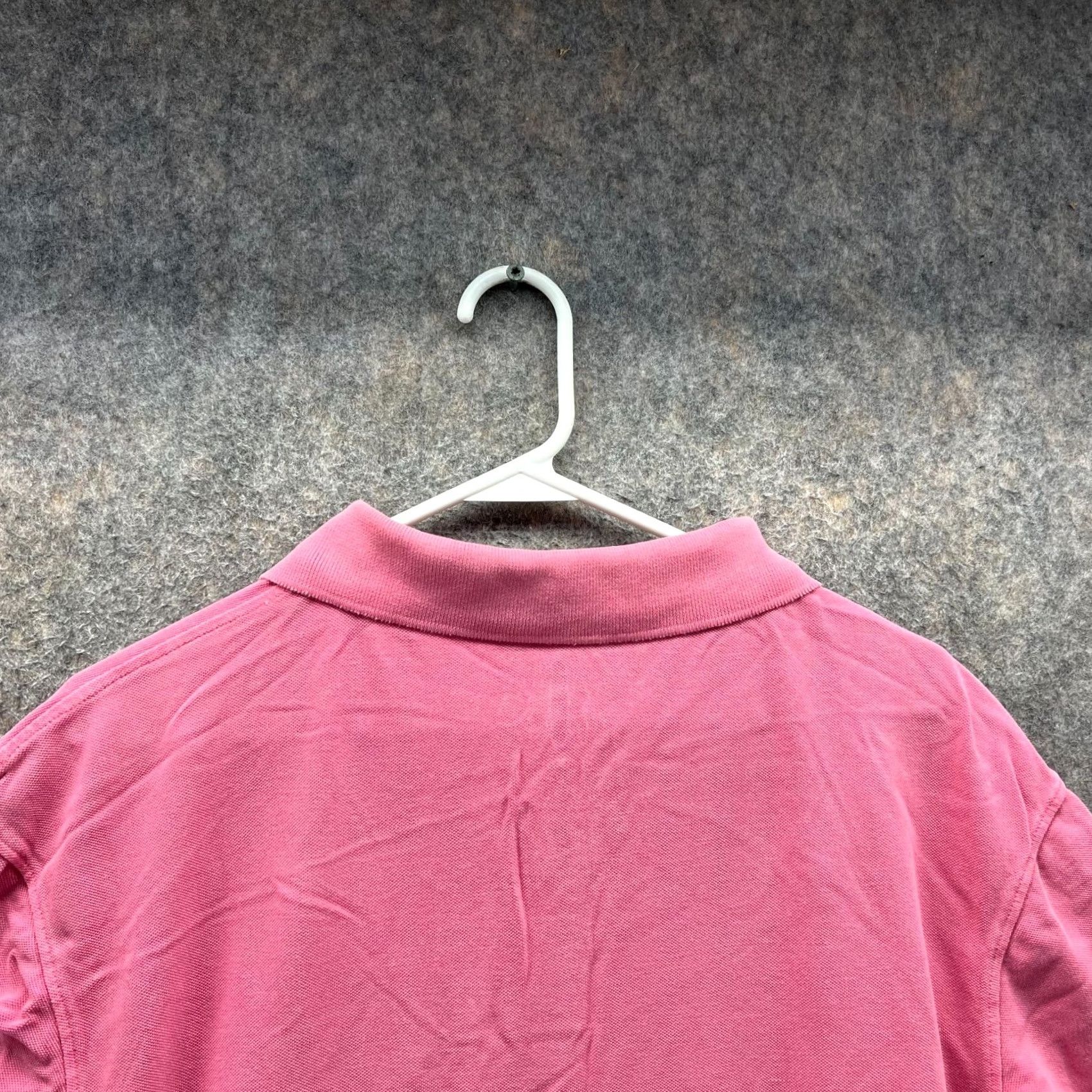 johnnie-O Johnnie-O Polo Shirt Men XL Adult Pink Cotton Preppy Logo Golf Shirt Size 46R - 3 Thumbnail