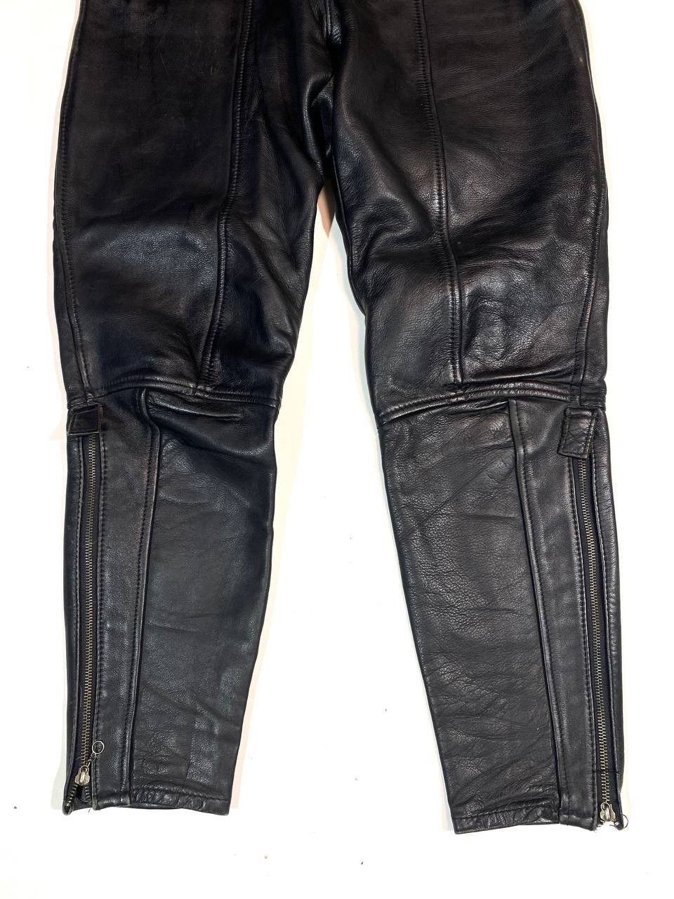 Vintage Tough Leather Racing Moto Pants Vintage Size US 30 / EU 46 - 3 Thumbnail