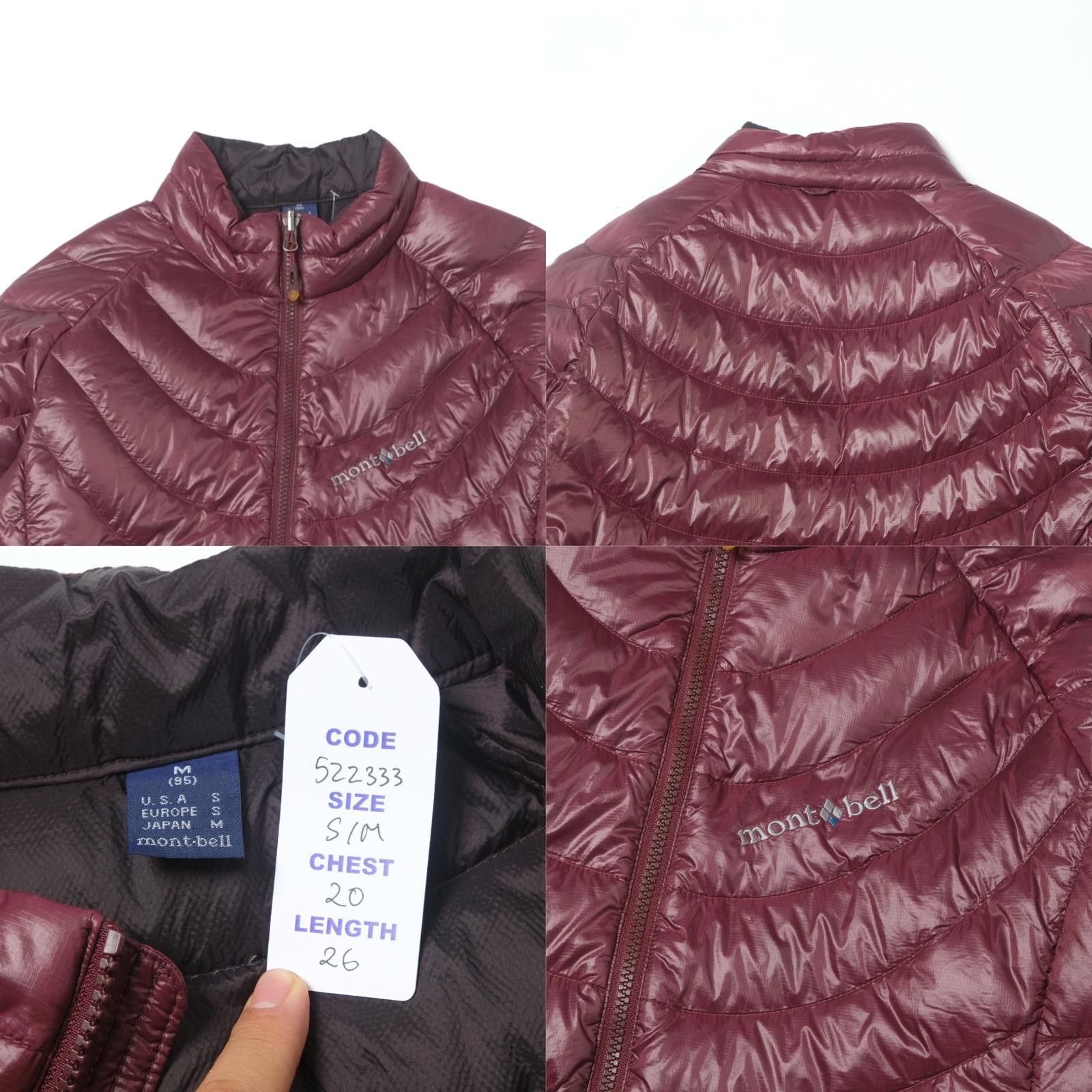 Montbell Montbell Light Puffer Jacket (S/M) Size US M / EU 48-50 / 2 - 4 Thumbnail
