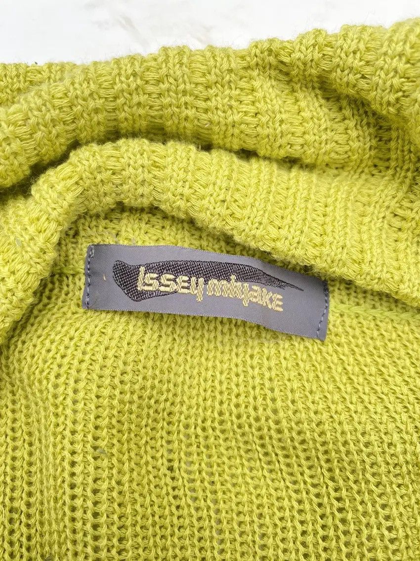 Issey Miyake Vtg Issey Miyake Open Back Cowl Neck Knit Tunic Dress Size US M / EU 48-50 / 2 - 6 Thumbnail
