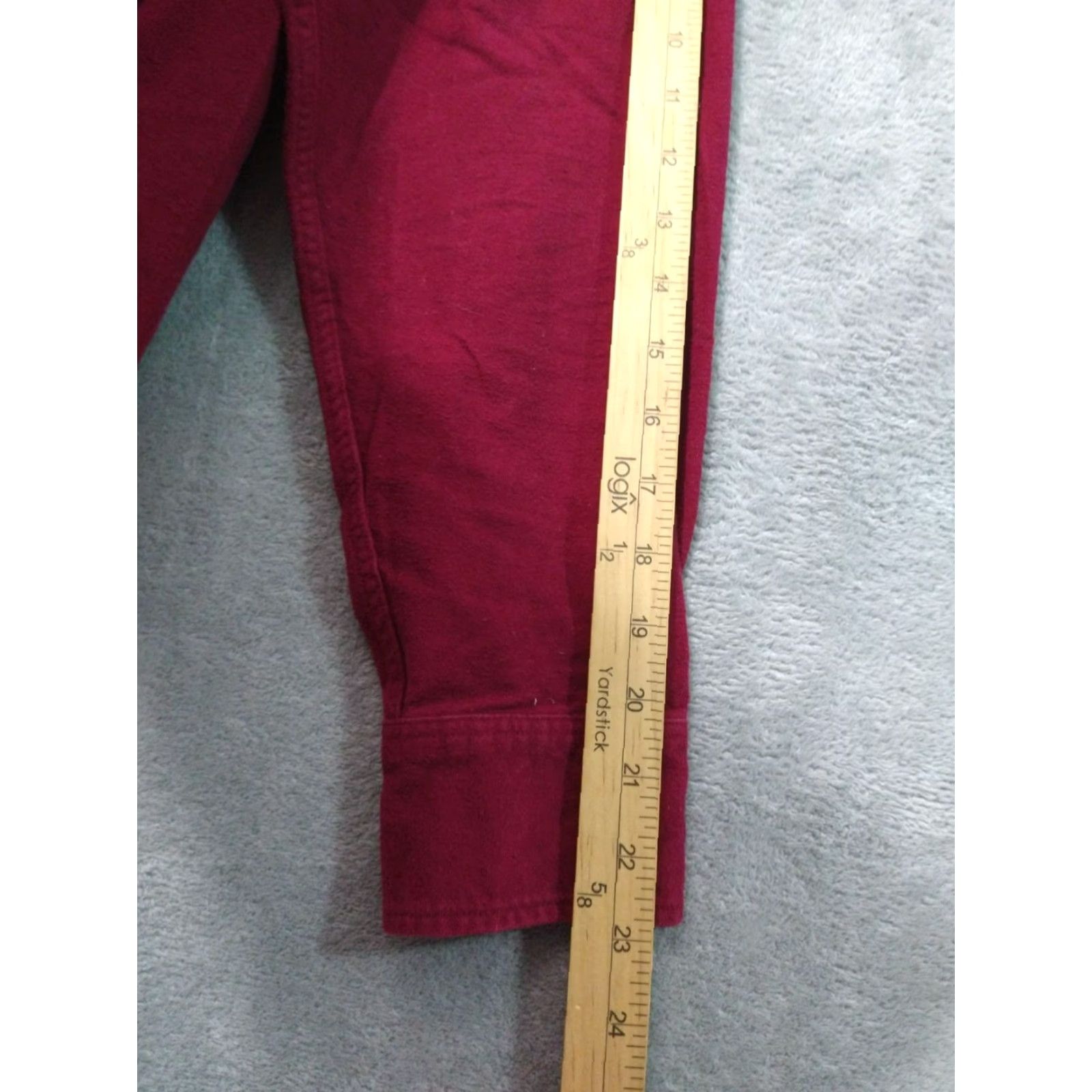 Vintage Cabela's Shirt Mens M Red Chamois Long Sleeve Button-Up Cotton Outdoor Casual Workwear Size US M / EU 48-50 / 2 - 6 Thumbnail