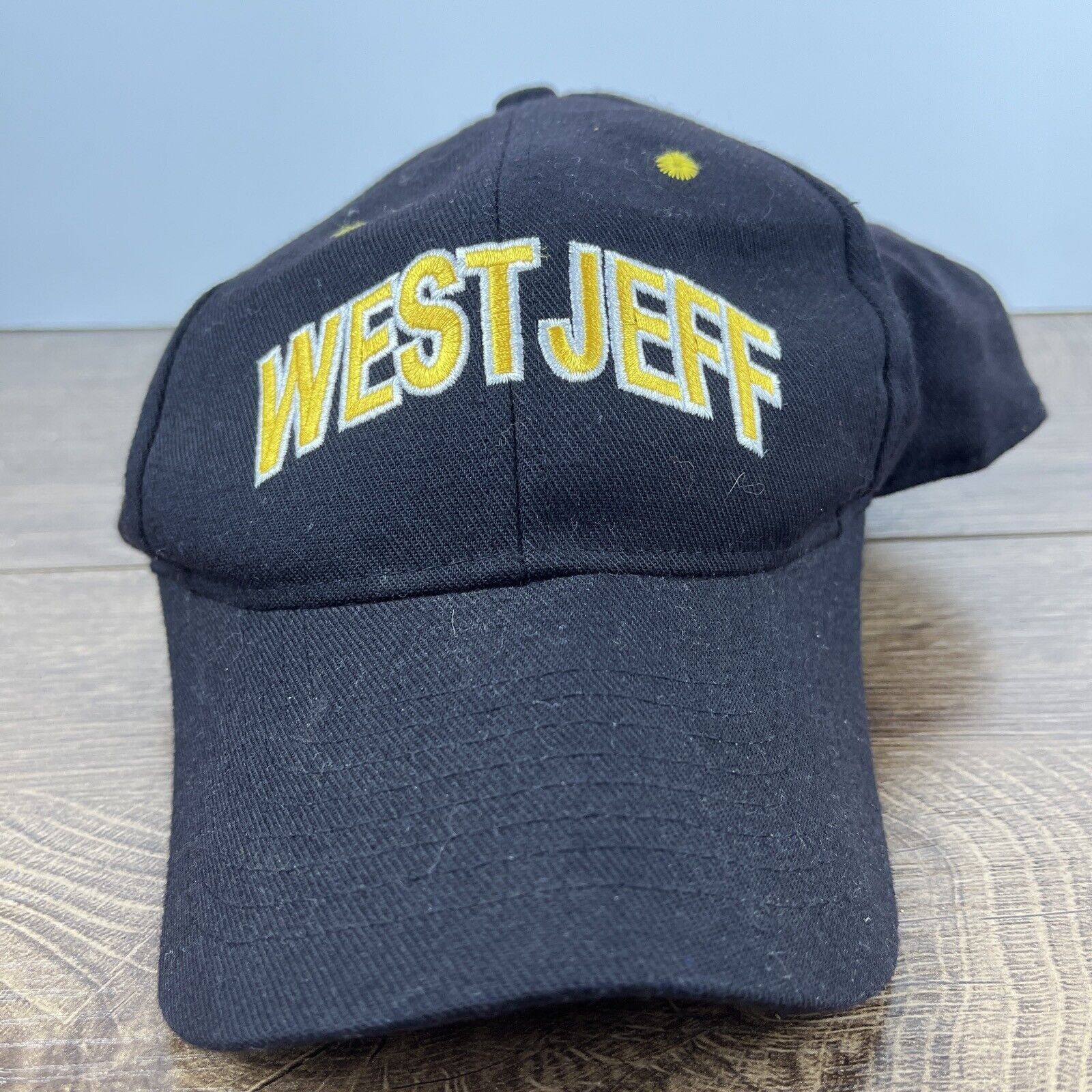 Other West Jefferson Hat West Jeff Black Hat Snapback Adjustable A Size ONE SIZE - 1 Thumbnail