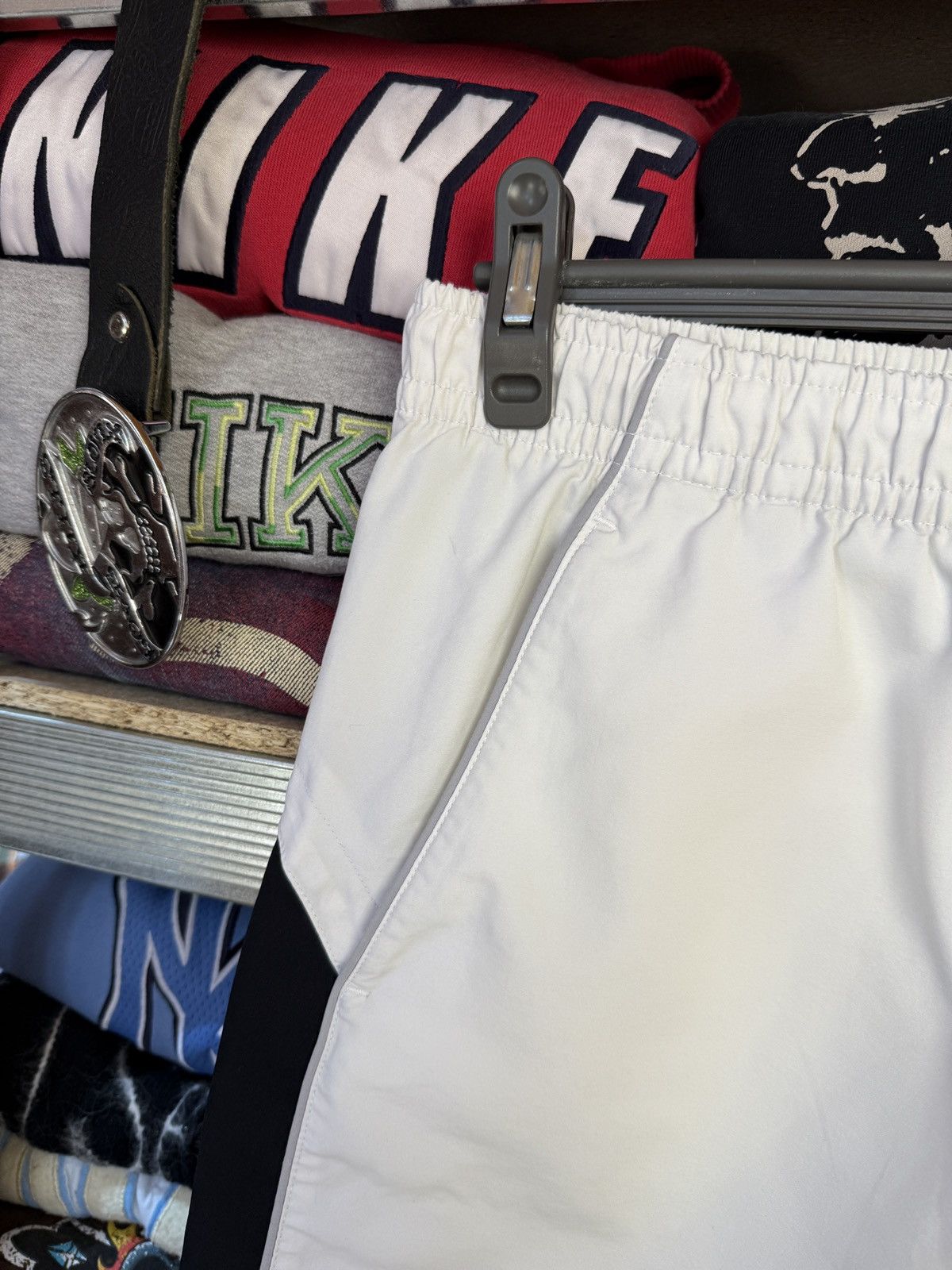 Nike Nike Vintage Shorts 90s Y2K Drill Size US 34 / EU 50 - 6 Thumbnail