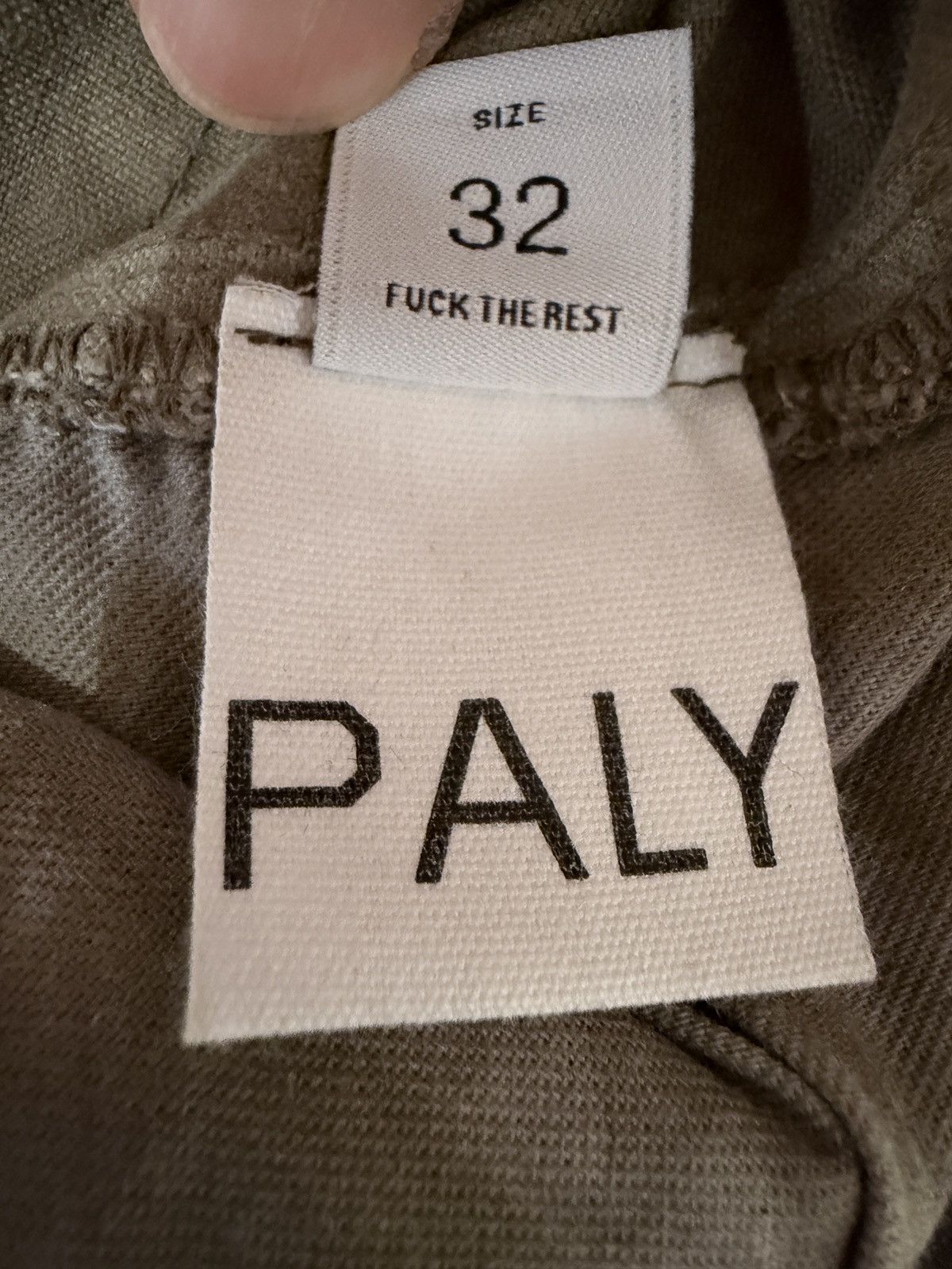 Paly Hollywood Paly Hollywood BEEN THRU IT WAXED CANVAS DBL KNEE PANT Size US 32 / EU 48 - 11 Thumbnail