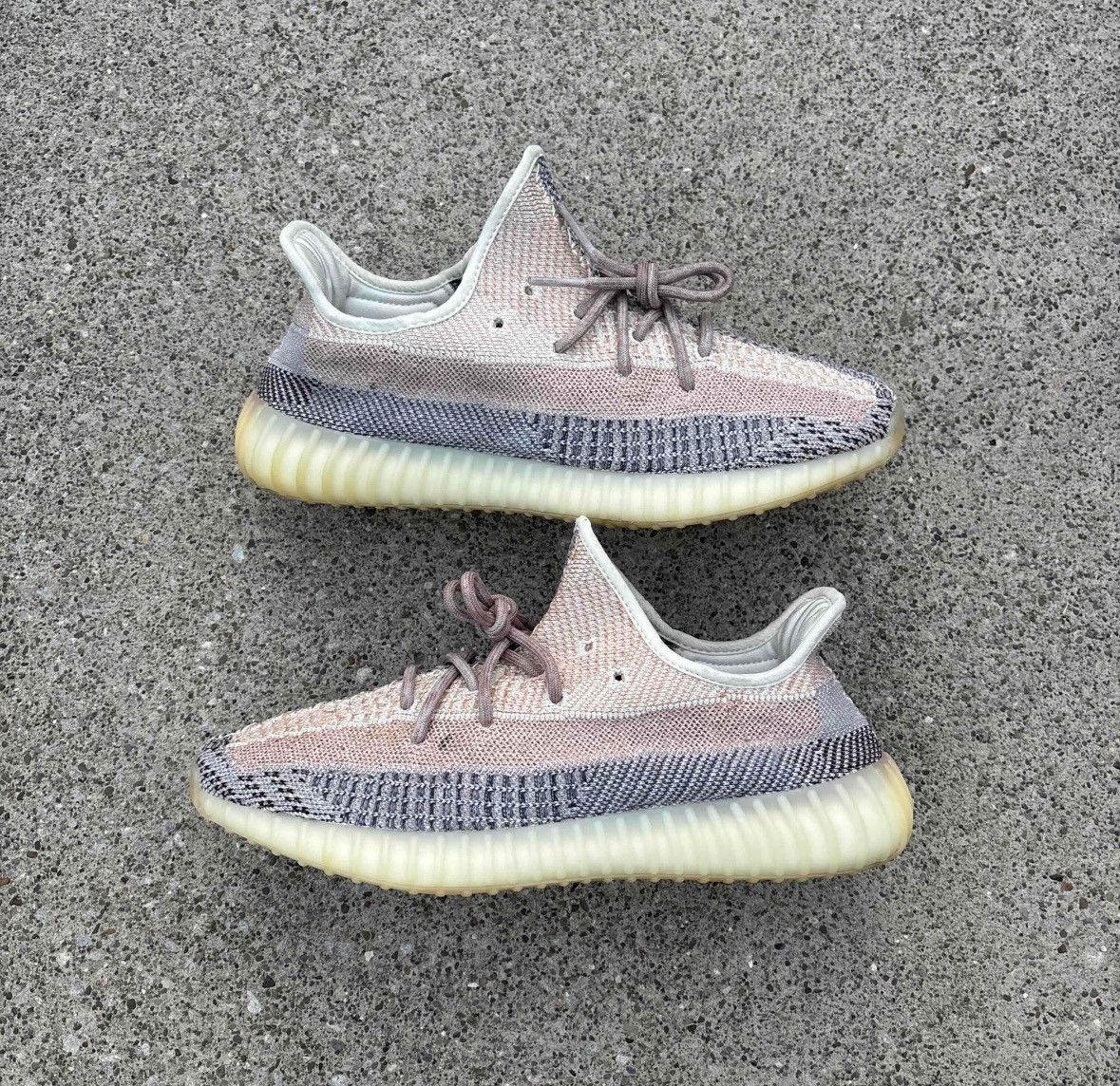Size 12 -Yeezy 350 V2 Ash Pearl USED NO BOX FAST SHIPPING