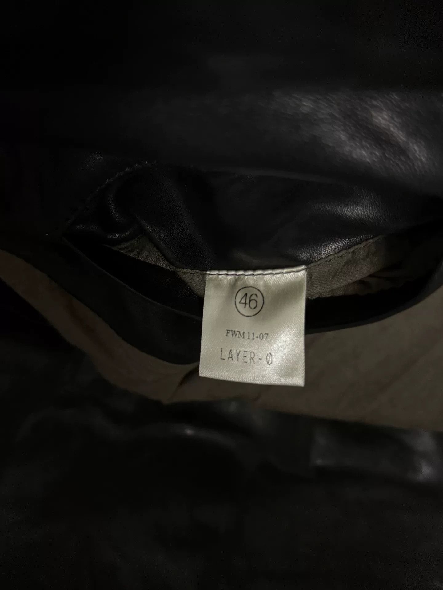 Layer-0 layer-0 Leather Jacket Brad Pitt Size US S / EU 44-46 / 1 - 4 Thumbnail