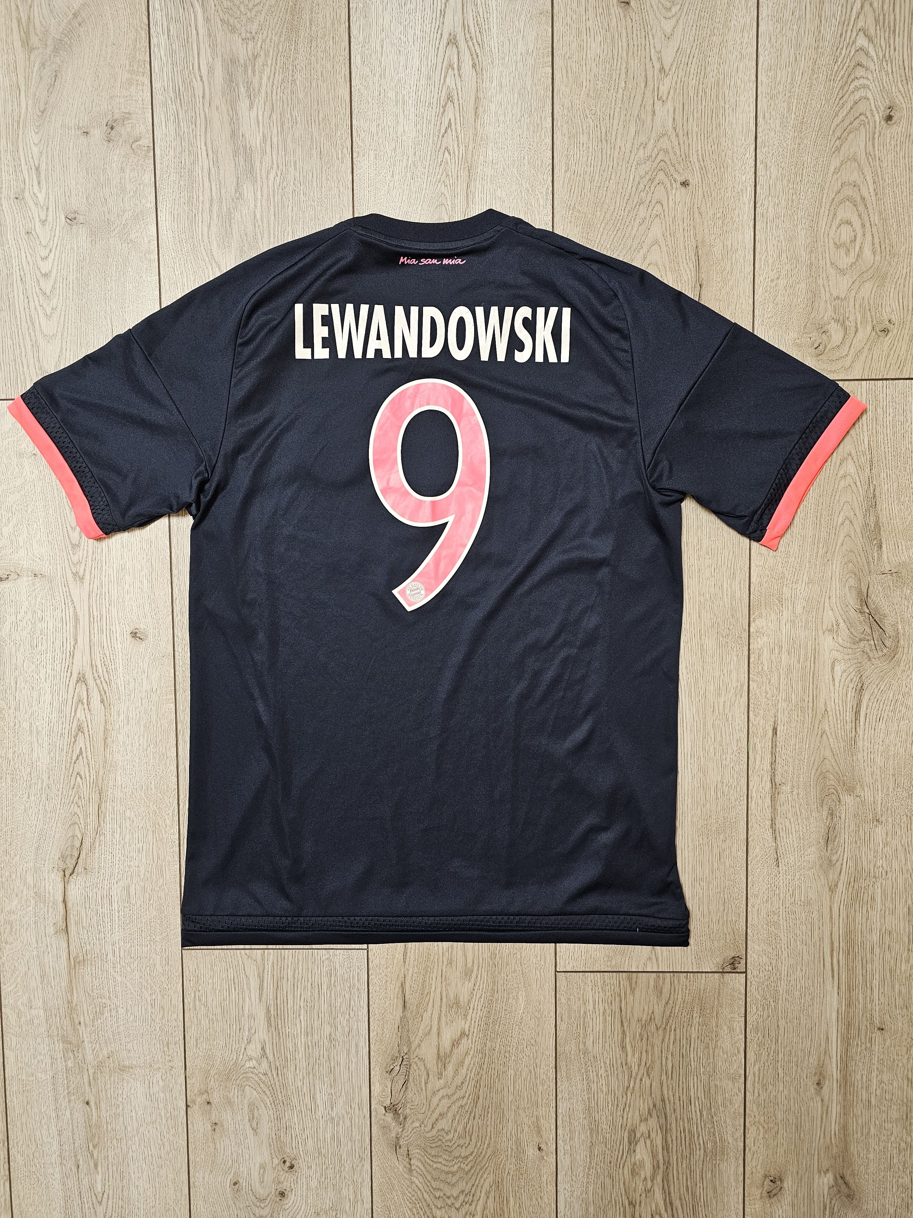 Adidas BAYERN MUNICH 2015 2016 THIRD LEWANDOWSKI FOOTBALL SOCCER Size US M / EU 48-50 / 2 - 1 Thumbnail