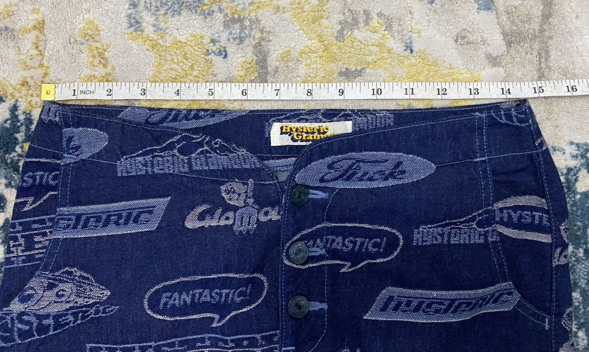 Hysteric Glamour 1990s Hysteric Fuck Hell Iconic logo skirts Size 29" - 15 Thumbnail