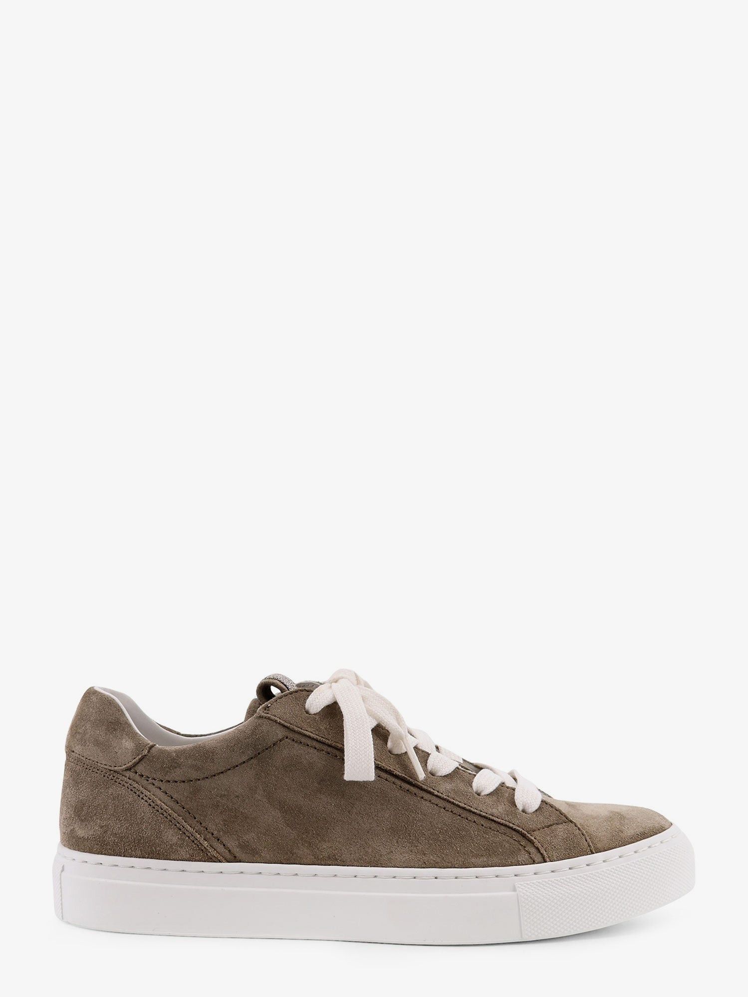 Brunello Cucinelli Suede sneakers with Monile details IT 38 Women - USA Tariffs Included
