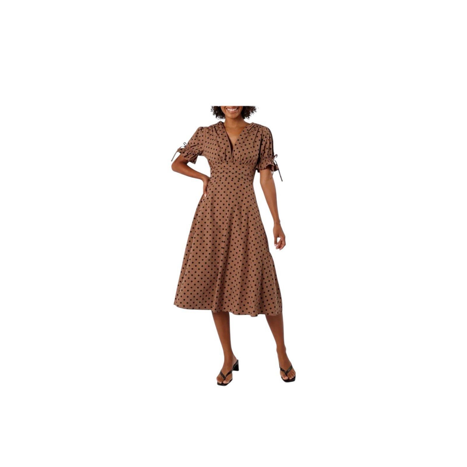 Other NWT PETAL & POP POLKA DOTS MIDI DRESS- BROKEN ZIPPER Size XL / US 12-14 / IT 48-50 - 1 Thumbnail