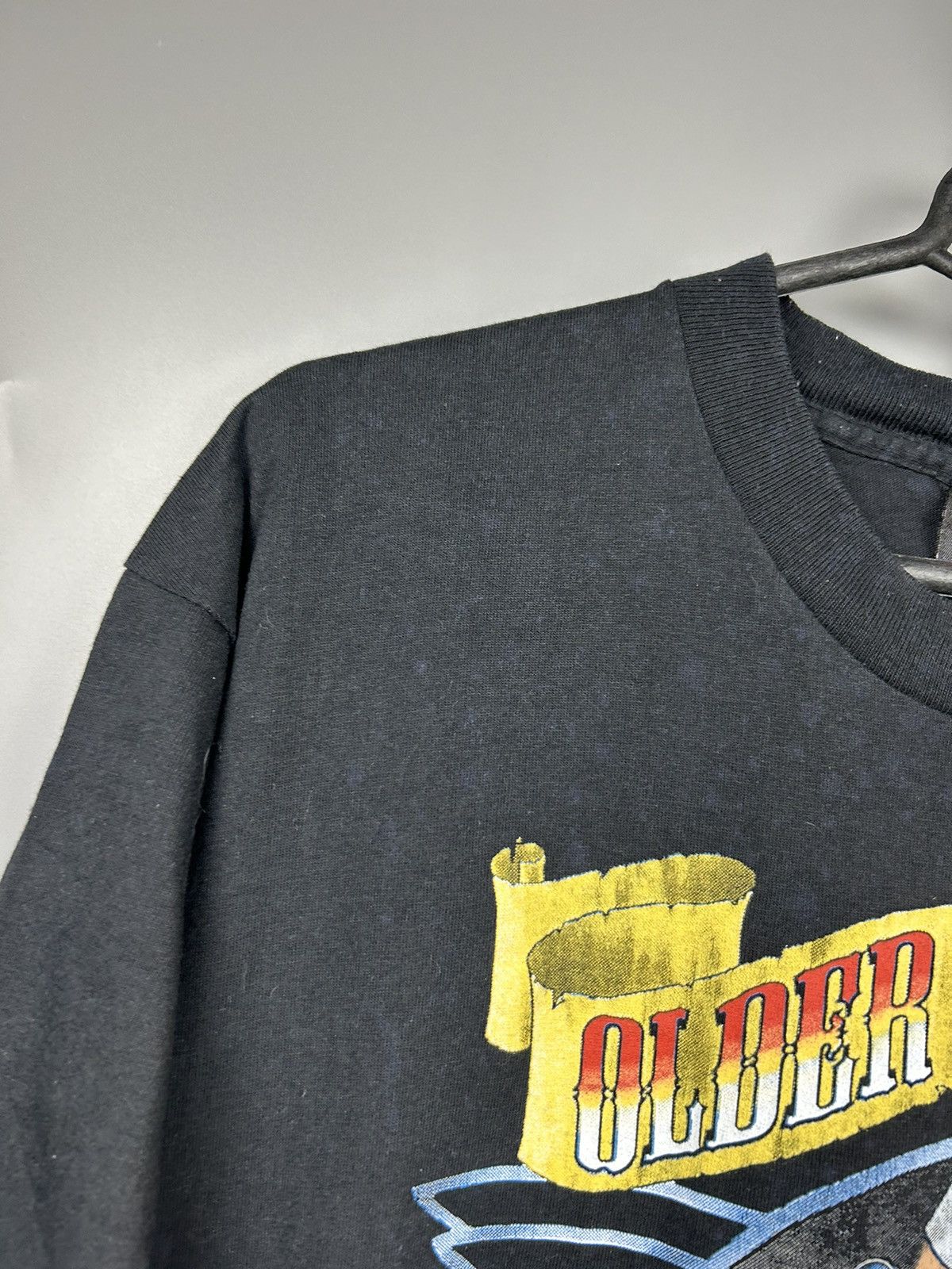 Vintage Vintage 90s Older is Better Indian Motocycle Biker Tee Size US L / EU 52-54 / 3 - 5 Thumbnail