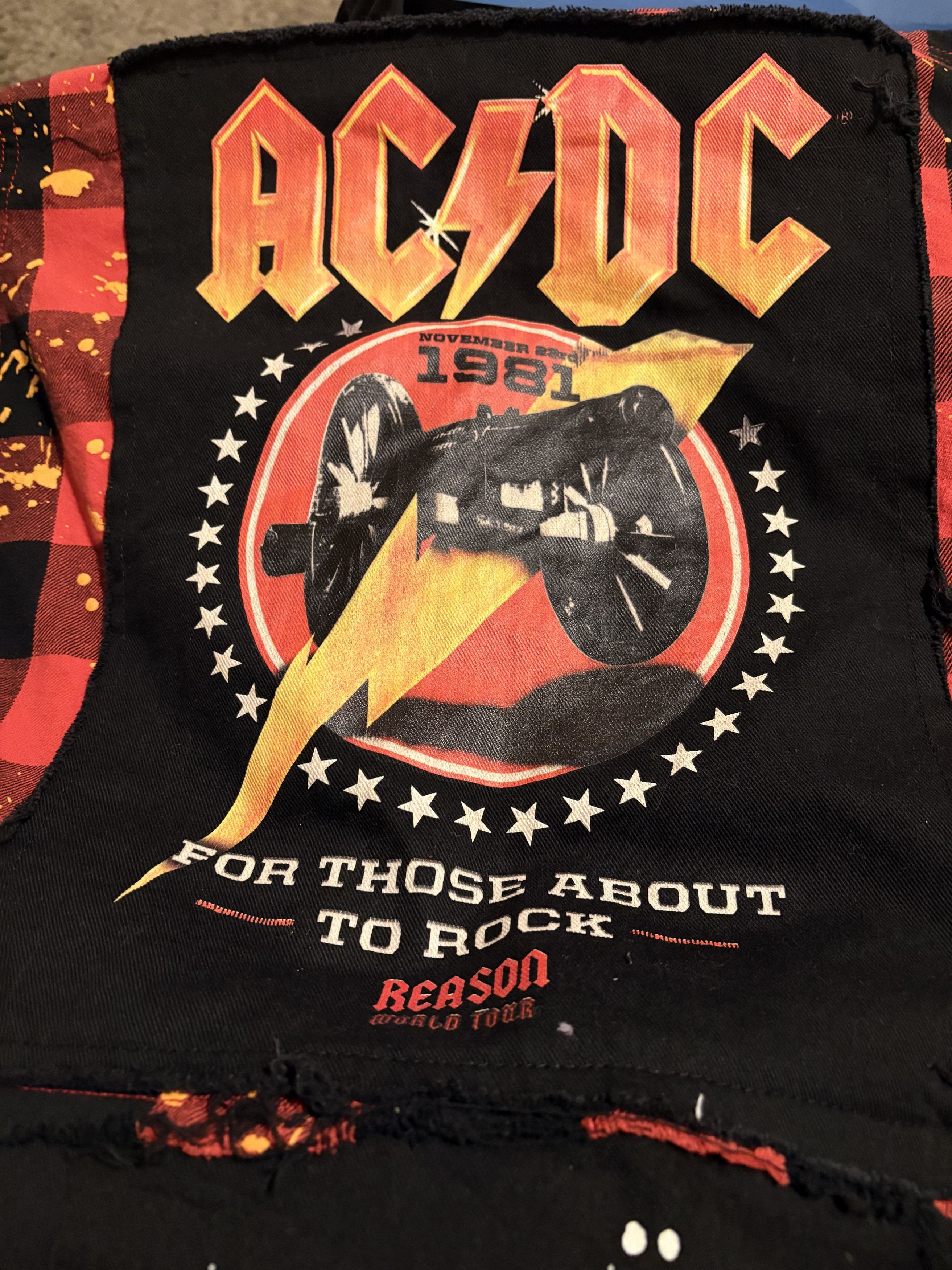 Reason AC/DC x Reason Flannel Size US M / EU 48-50 / 2 - 3 Thumbnail