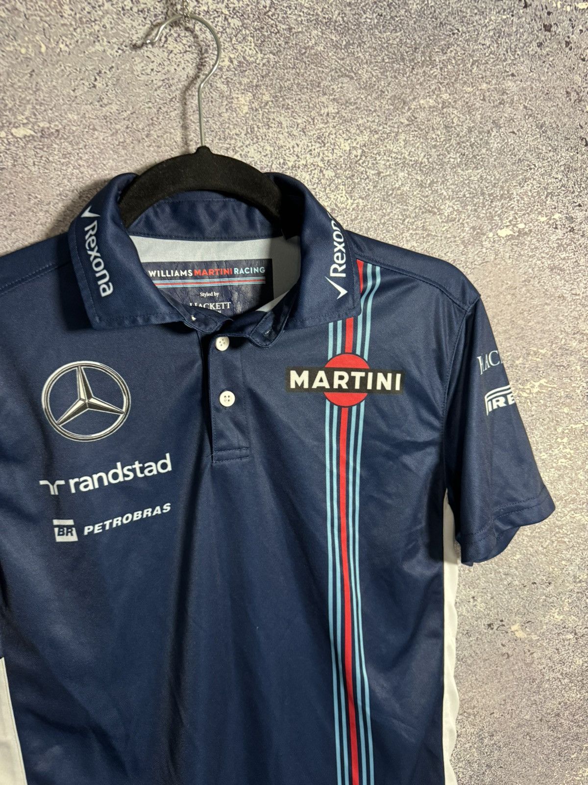 Formula 1 × R.M. Williams Williams Martini Racing Hackett Mercedes Team F-1 Blokcore Size US XS / EU 42 / 0 - 8 Thumbnail