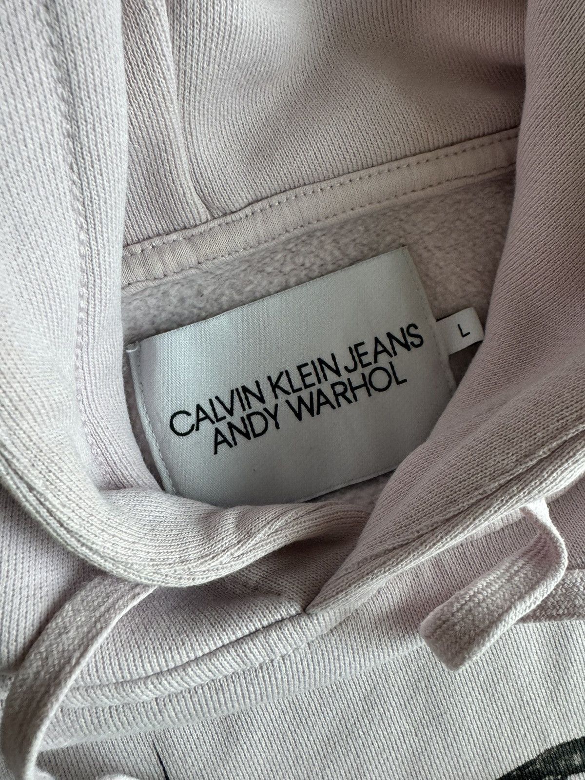 Calvin Klein 205W39NYC Calvin Klein X Andy Warhol Horseprint Baby Pink Hoodie Size US M / EU 48-50 / 2 - 9 Thumbnail