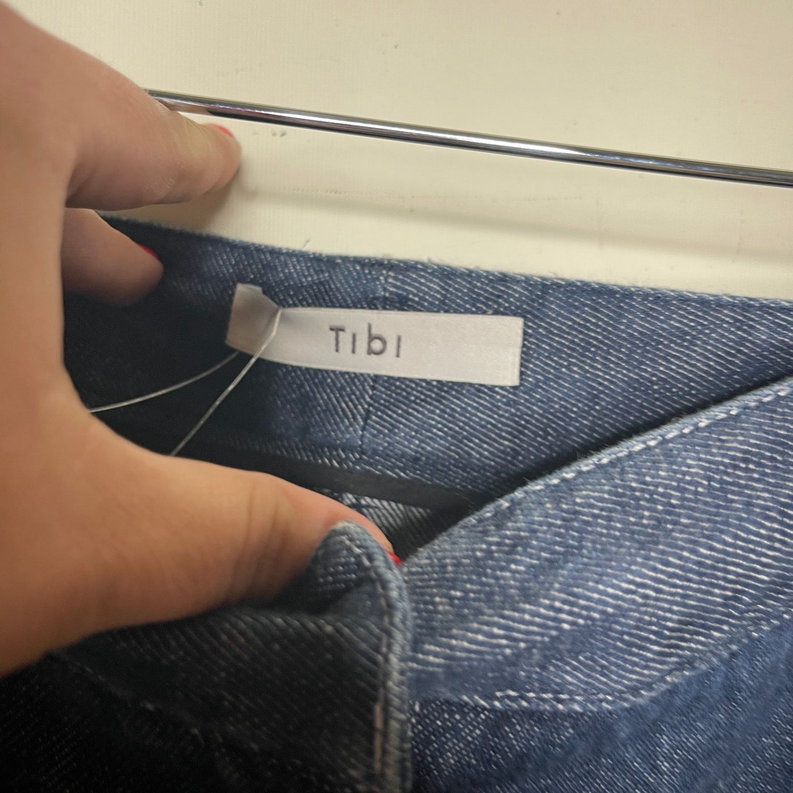 Tibi Tibi Easton Jean Denim Pants Super High Waist barrel tapered Size 27" / US 4 / IT 40 - 5 Thumbnail