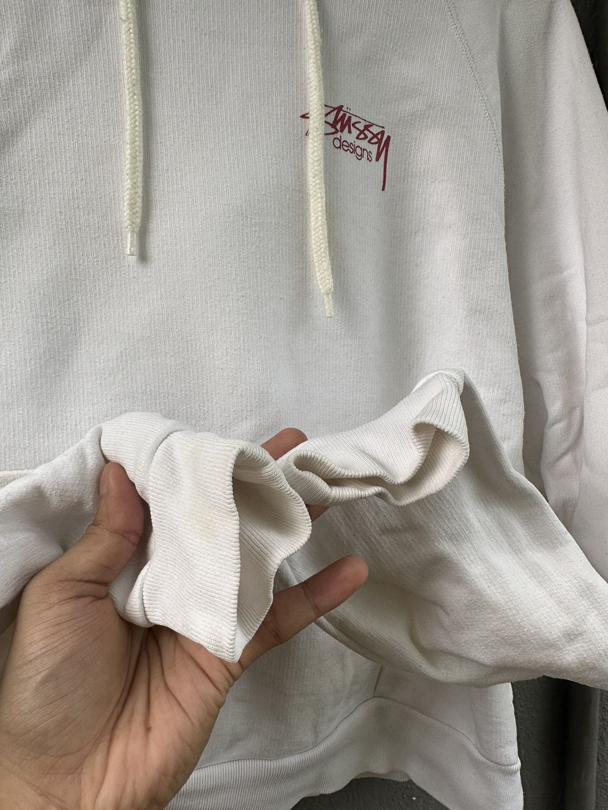 Stussy Vintage Stussy Design Boxy Pullover Hoodie Rare Size US M / EU 48-50 / 2 - 9 Thumbnail