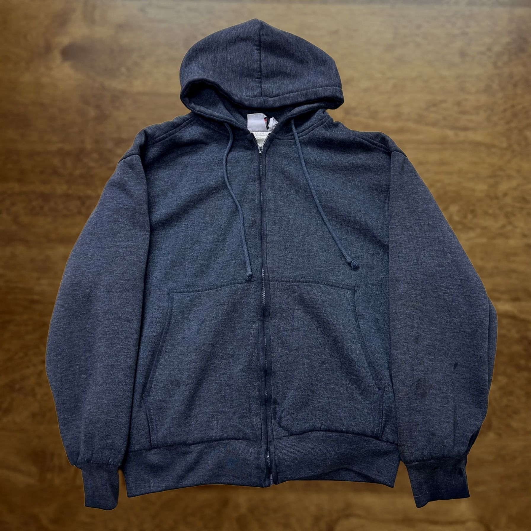 Vintage VINTAGE Franklin Sports Hoodie Mens M Full Zip Gray Sweatshirt Size US M / EU 48-50 / 2 - 1 Thumbnail