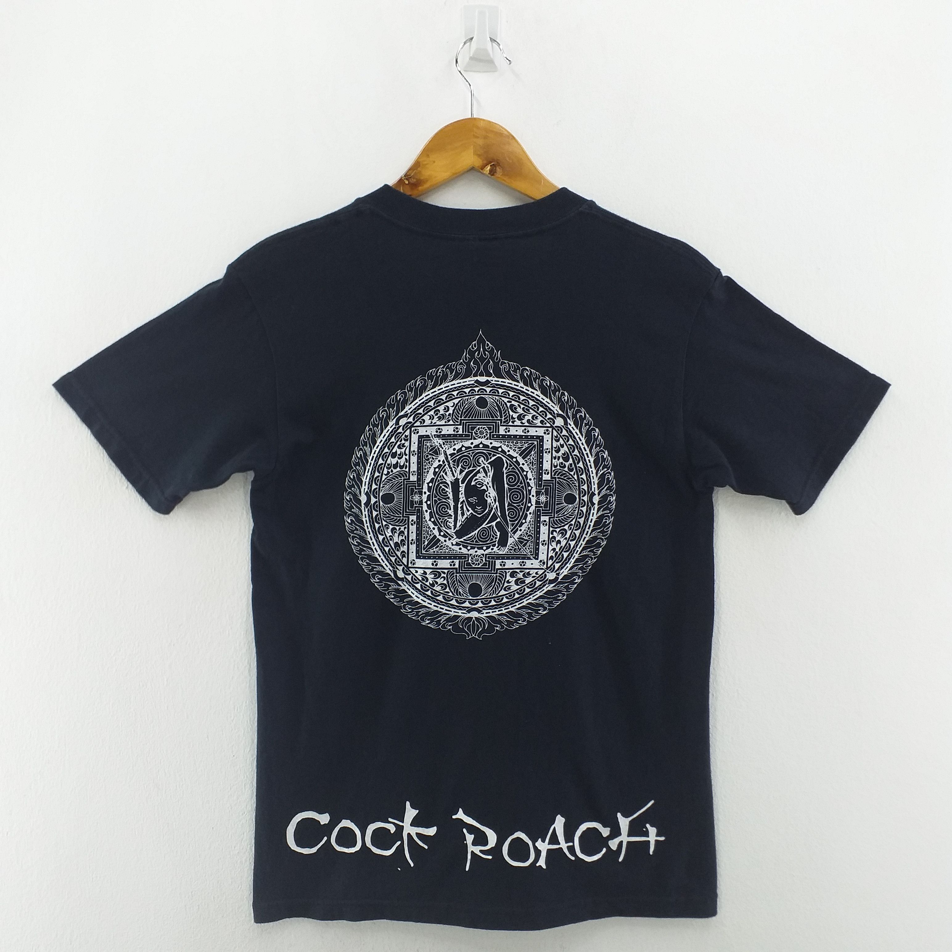 Band Tees Vintage Cock Roach Rare Design Small Tee -F032 Size US S / EU 44-46 / 1 - 1 Thumbnail