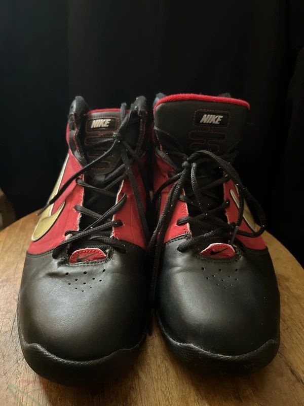 Nike Nike Air Press Black and Red Shoes size UK 10 Size US 10.5 / EU 43-44 - 2 Thumbnail