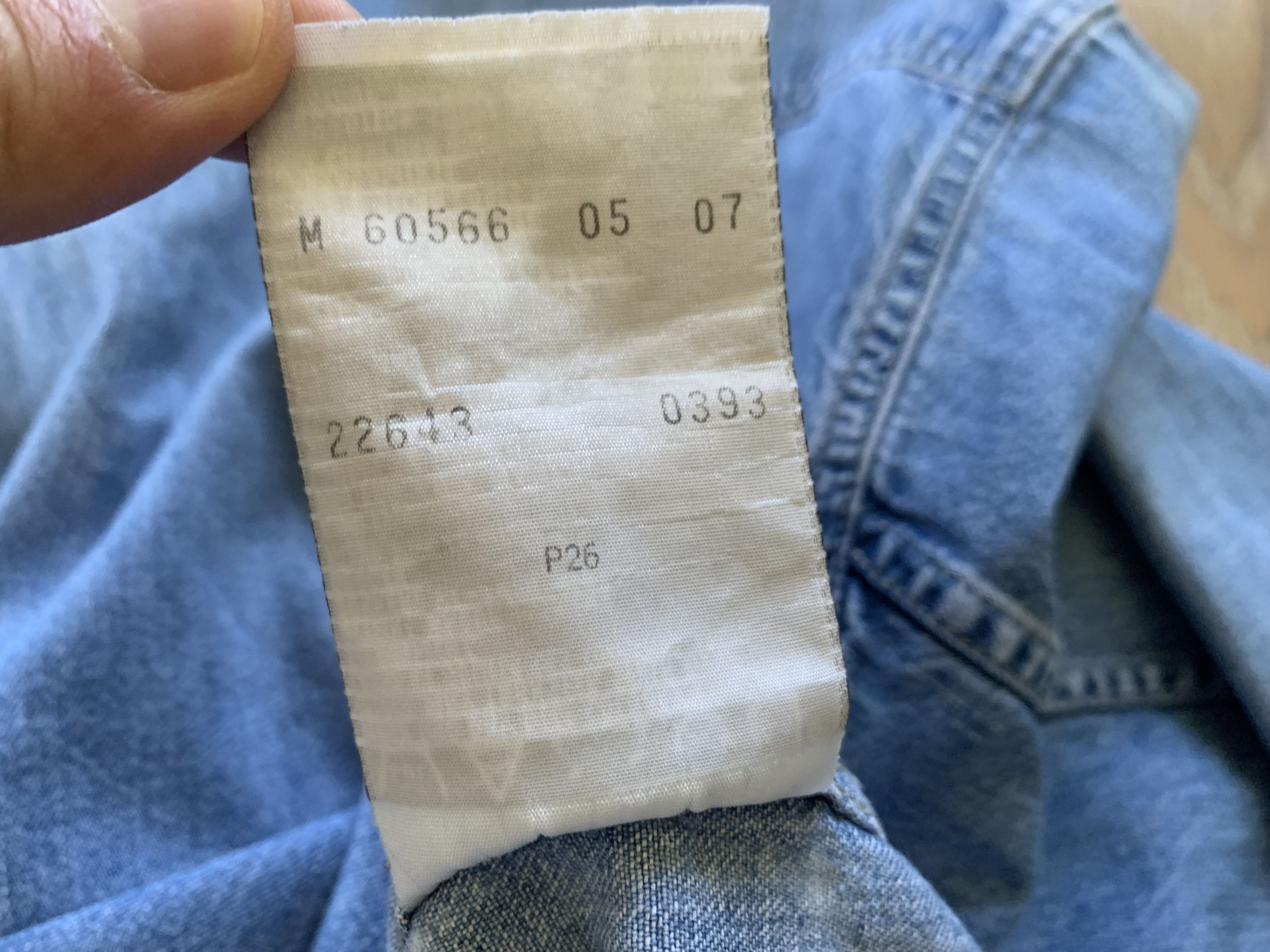 Levi's × Levi's Vintage Clothing × Vintage Levi's Vintage Denim Button Up Shirt Size US M / EU 48-50 / 2 - 7 Thumbnail