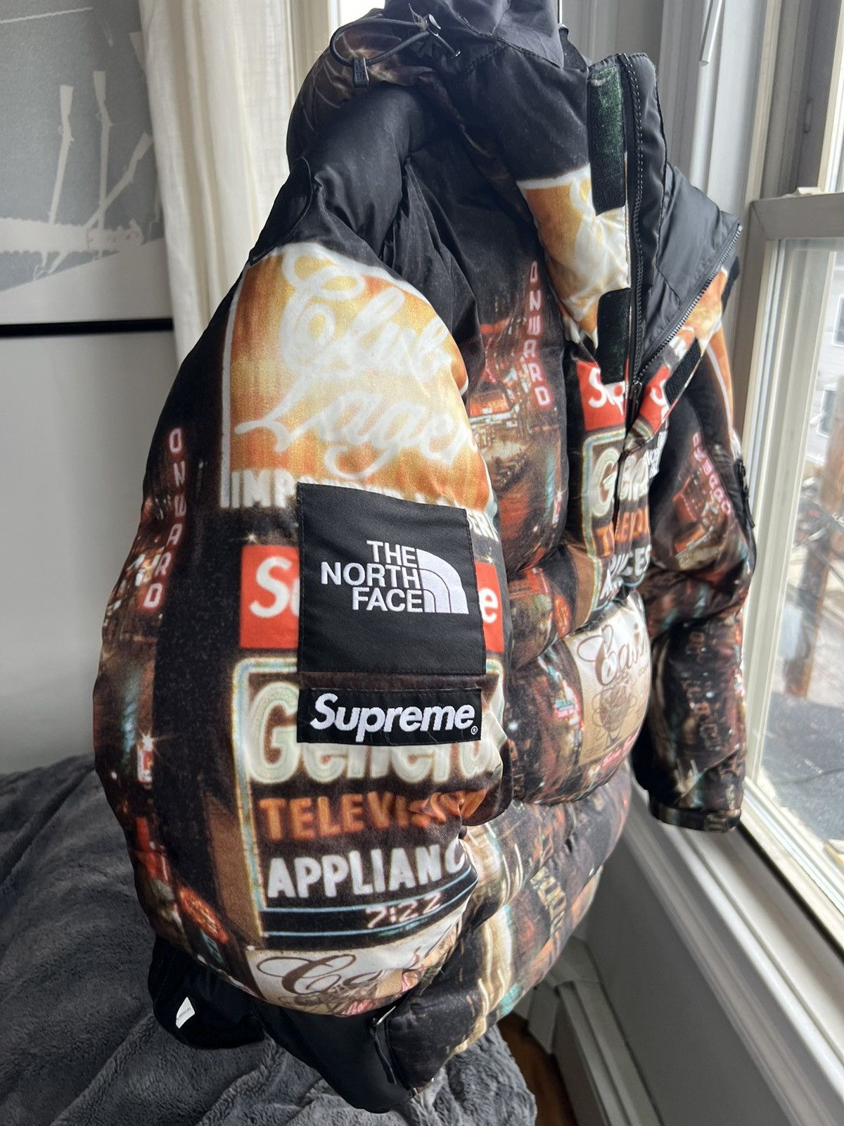Supreme Supreme & North Face Half Zip Hooded Pullover - Times Square Size US M / EU 48-50 / 2 - 3 Thumbnail