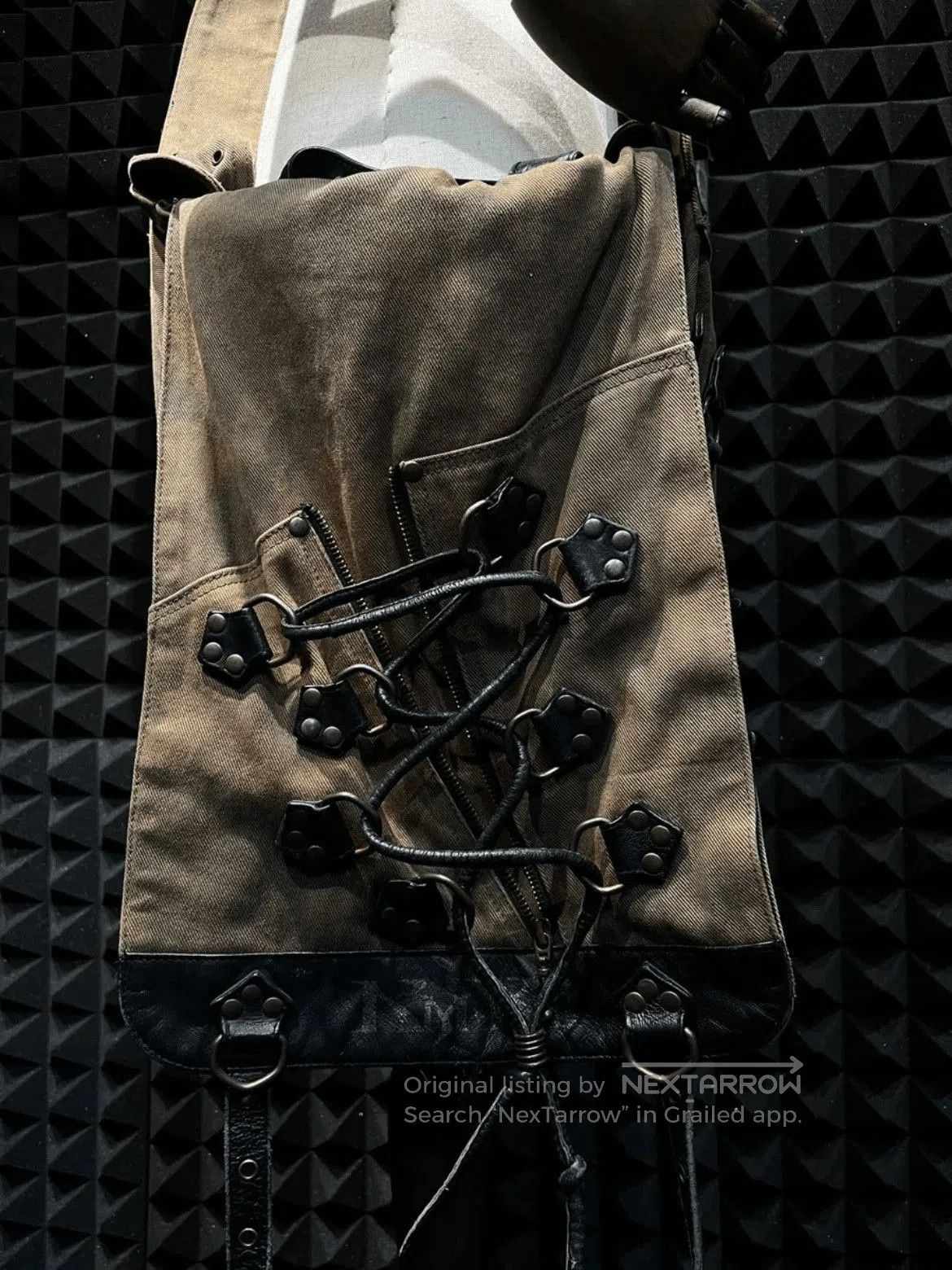 Vintage Avant Garde Industry Style Shoulder Bag. Size ONE SIZE - 2 Thumbnail