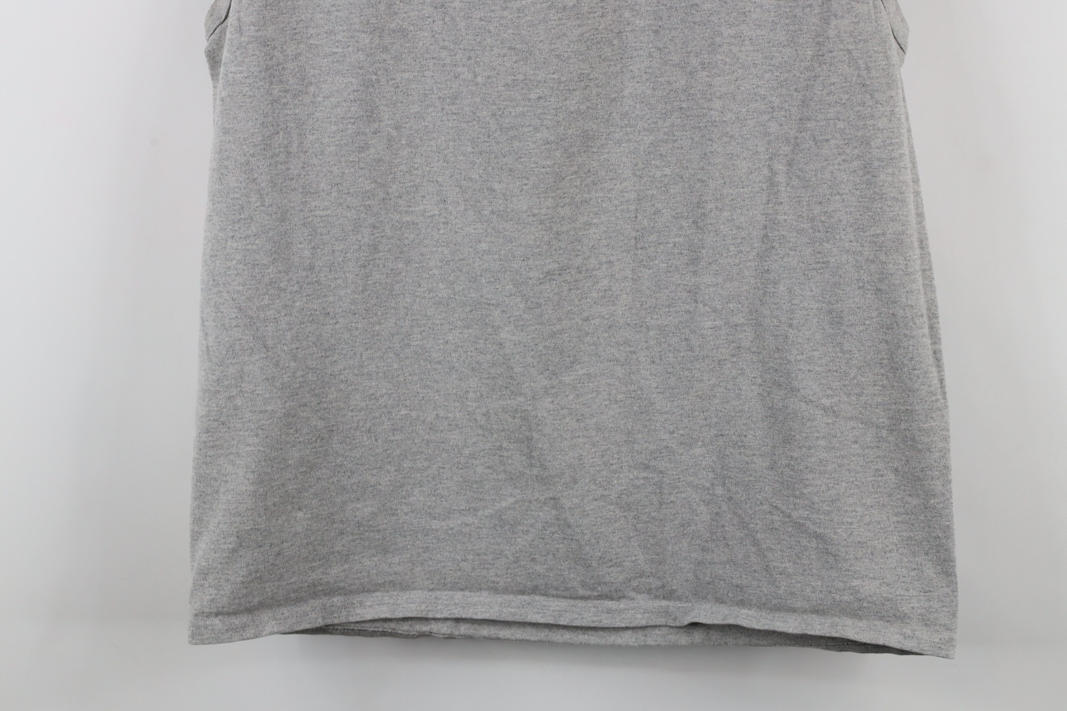 Champion × Vintage Vintage Champion Logo Sleeveless Muscle T-Shirt Heather Gray Size US L / EU 52-54 / 3 - 11 Thumbnail