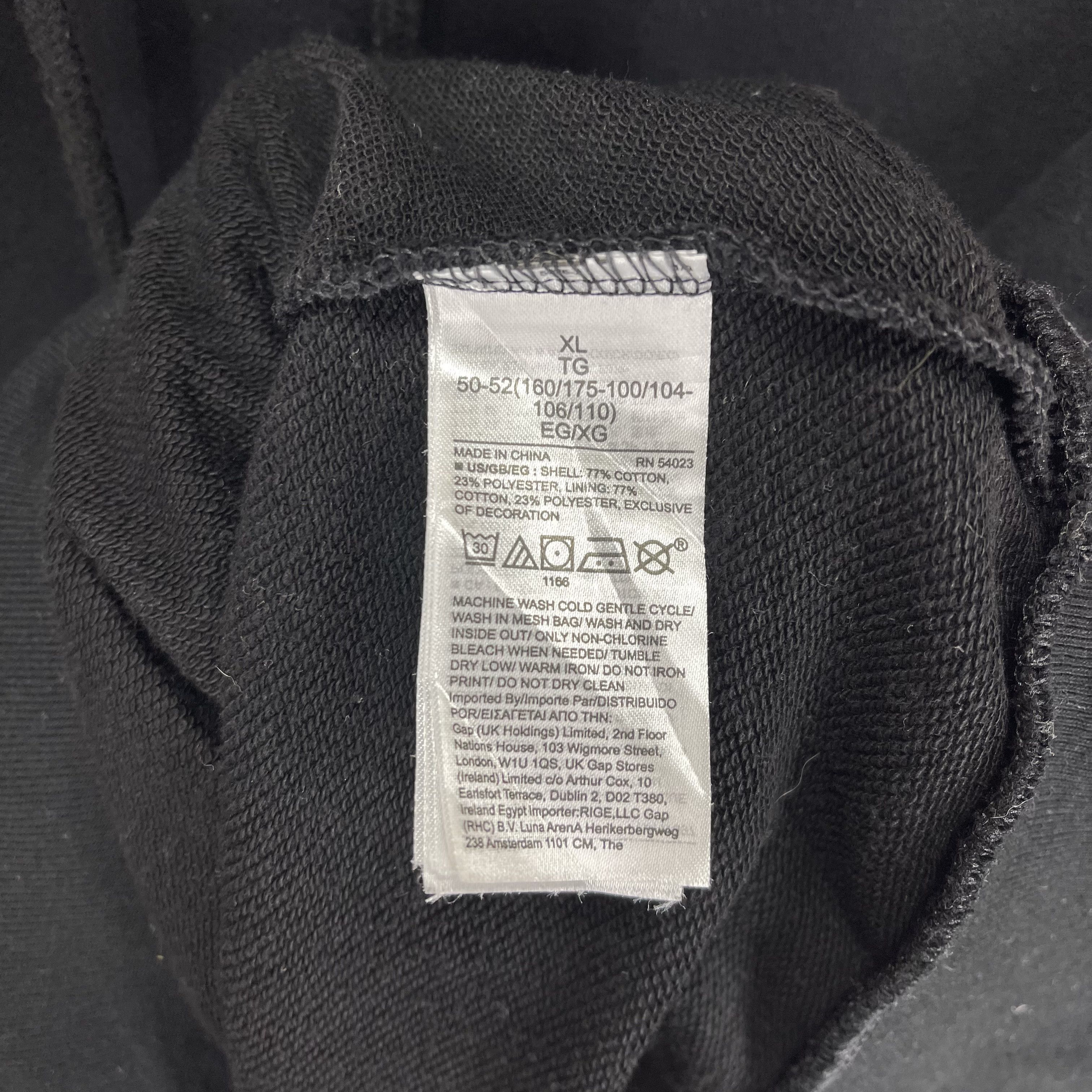 Gap GAP Nice Design Hoodie Pullover #2013/14 Size US XL / EU 56 / 4 - 6 Thumbnail