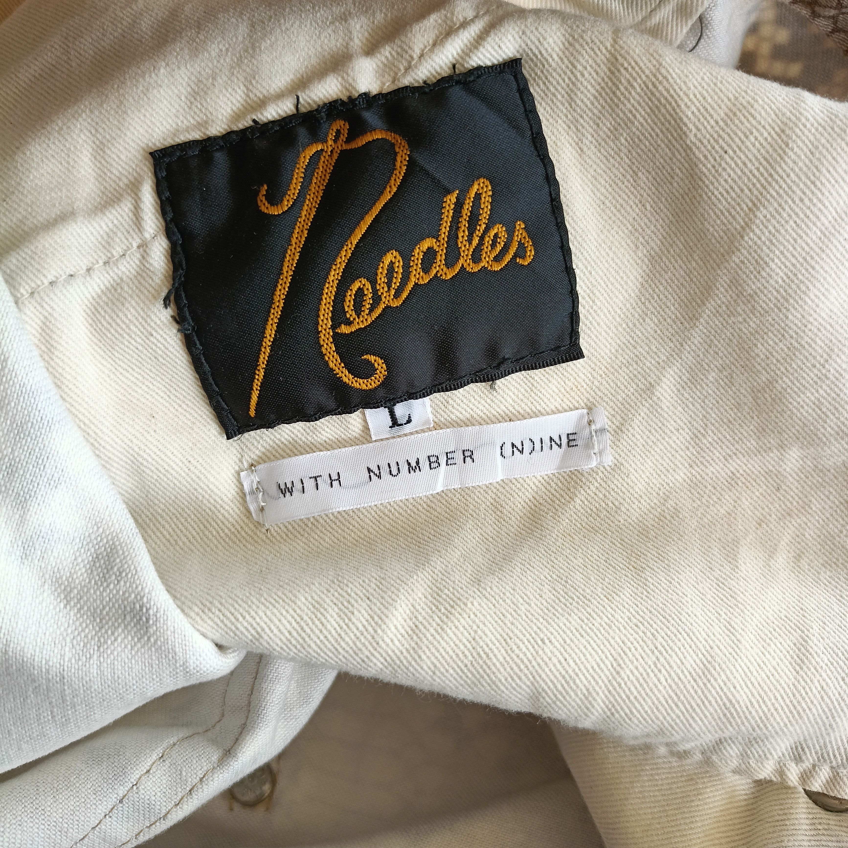 Needles NEPENTHES NEEDLES x NUMBER (N)INE SNAKEPRINT PANTS Size US 36 / EU 52 - 3 Thumbnail