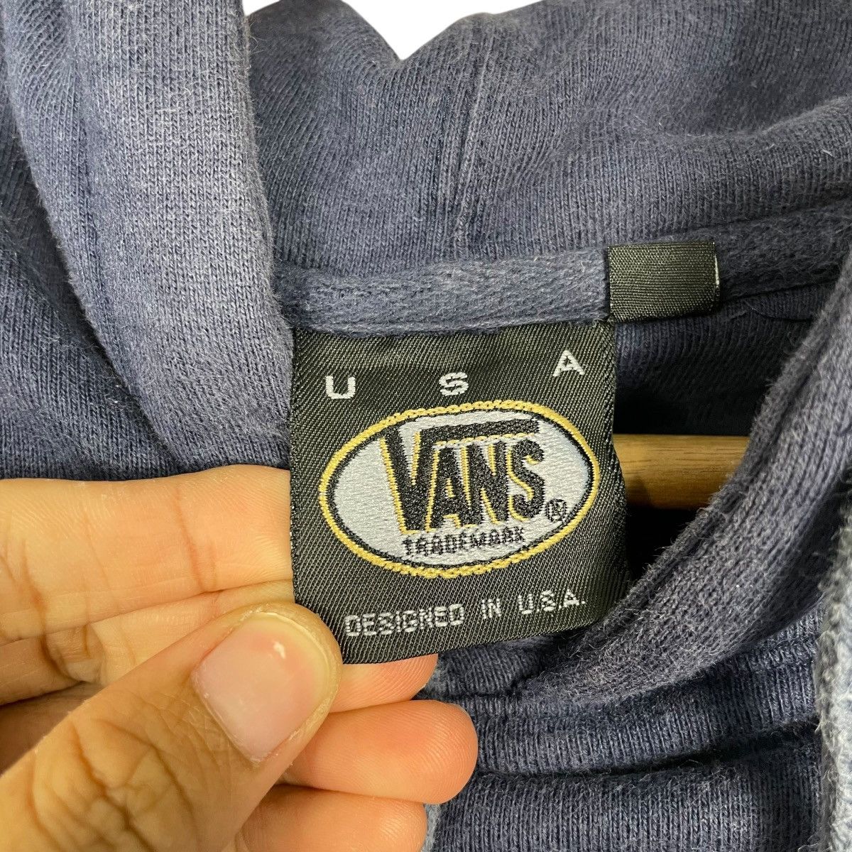 Vans Vintage 90s Vans Skateboard Big Logo Hoodie Size US M / EU 48-50 / 2 - 14 Thumbnail