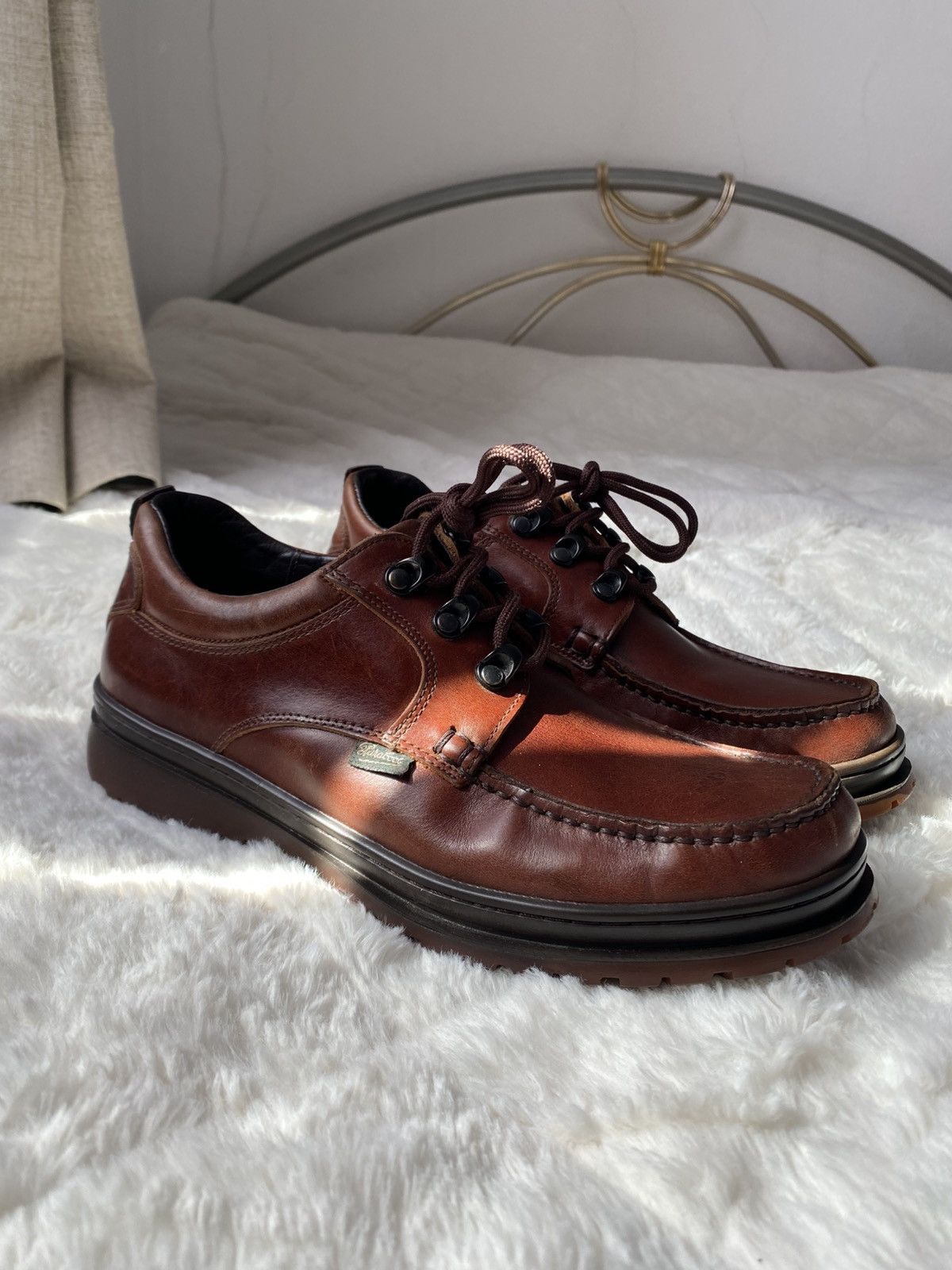 Paraboot Paraboot Leather Shoes – Size 7 1/2 (fits more like EU 42) Size US 8.5 / EU 41-42 - 1 Thumbnail