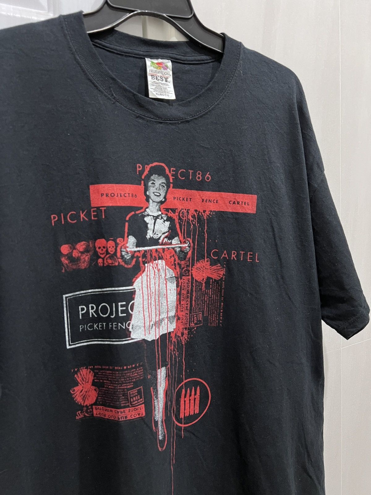 Band Tees × Seditionaries × Vintage Vintage Project 86 Christian hardcore Alternative metal Tee Size US XL / EU 56 / 4 - 1 Thumbnail