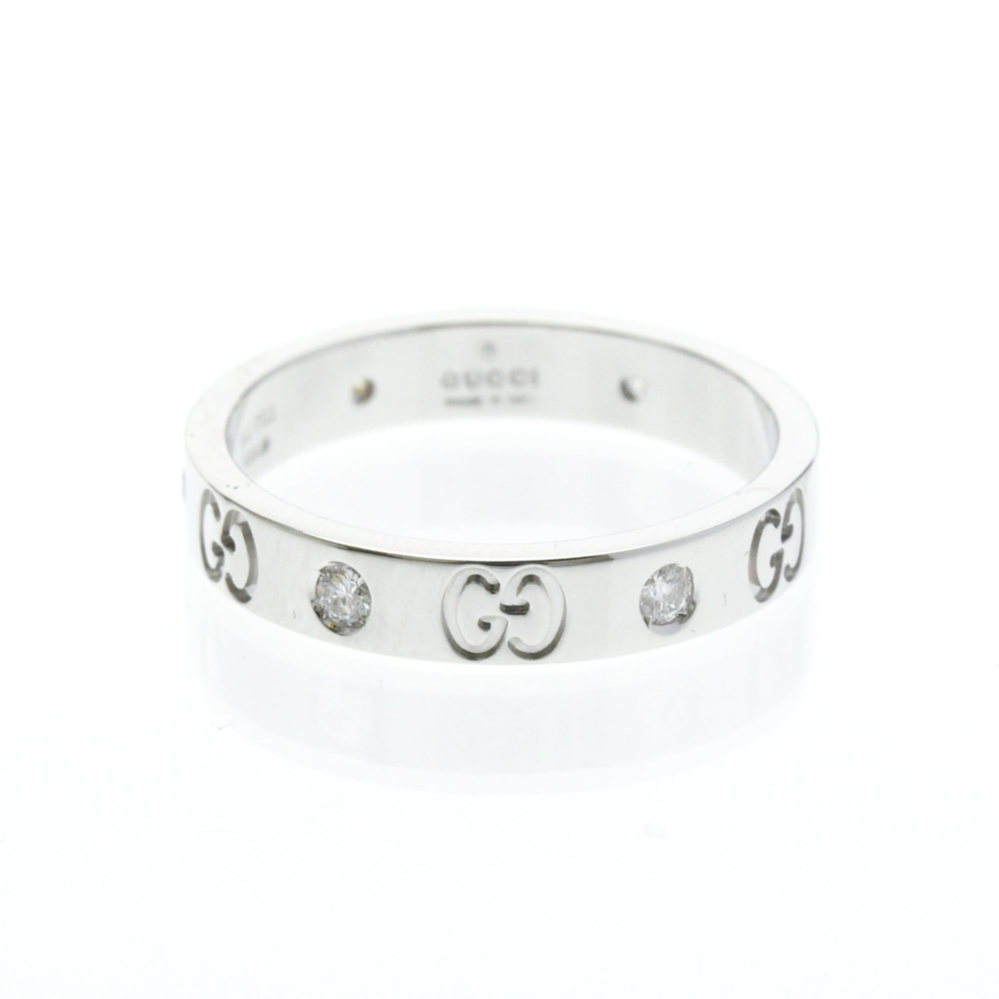Gucci Gucci Icon Yellow Gold (18K) Fashion Diamond Band Ring Gold Size ONE SIZE - 1 Thumbnail