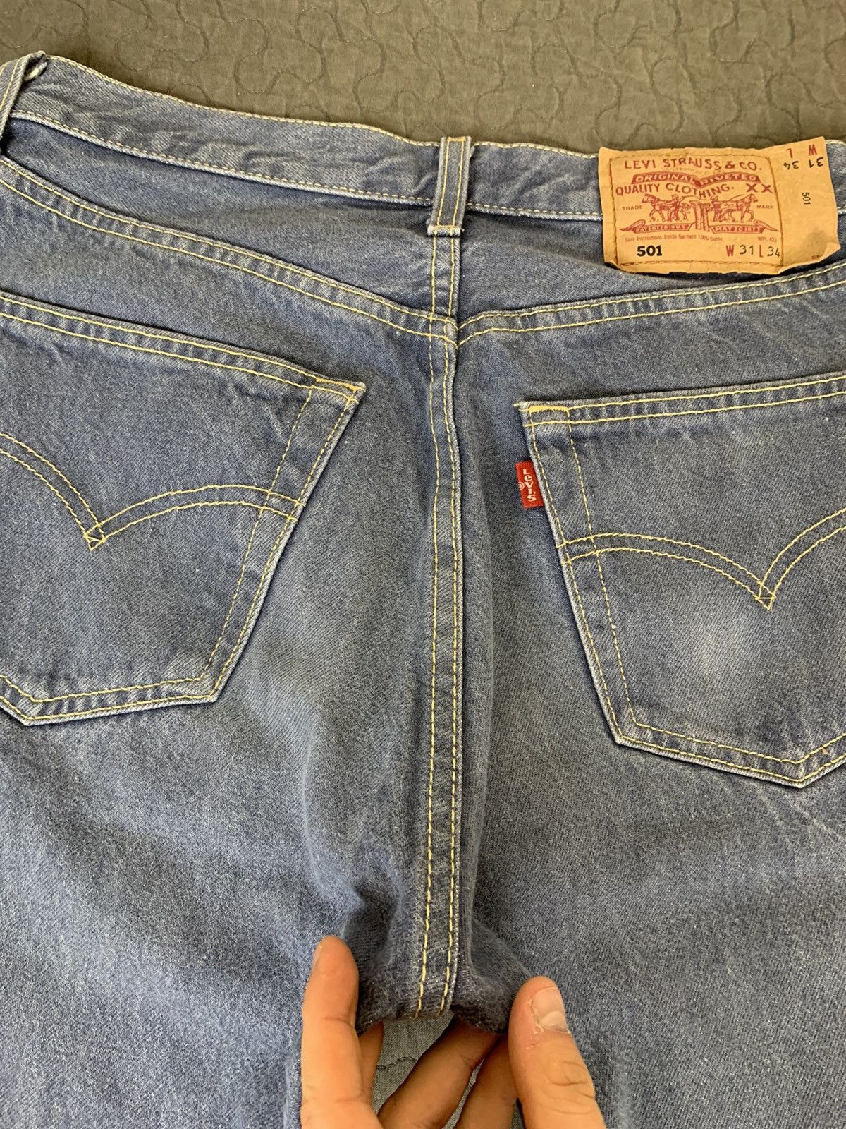 Levi's × Vintage Vintage Levi’s 501 Denim Jeans Size W31/L34 Size US 31 - 17 Thumbnail