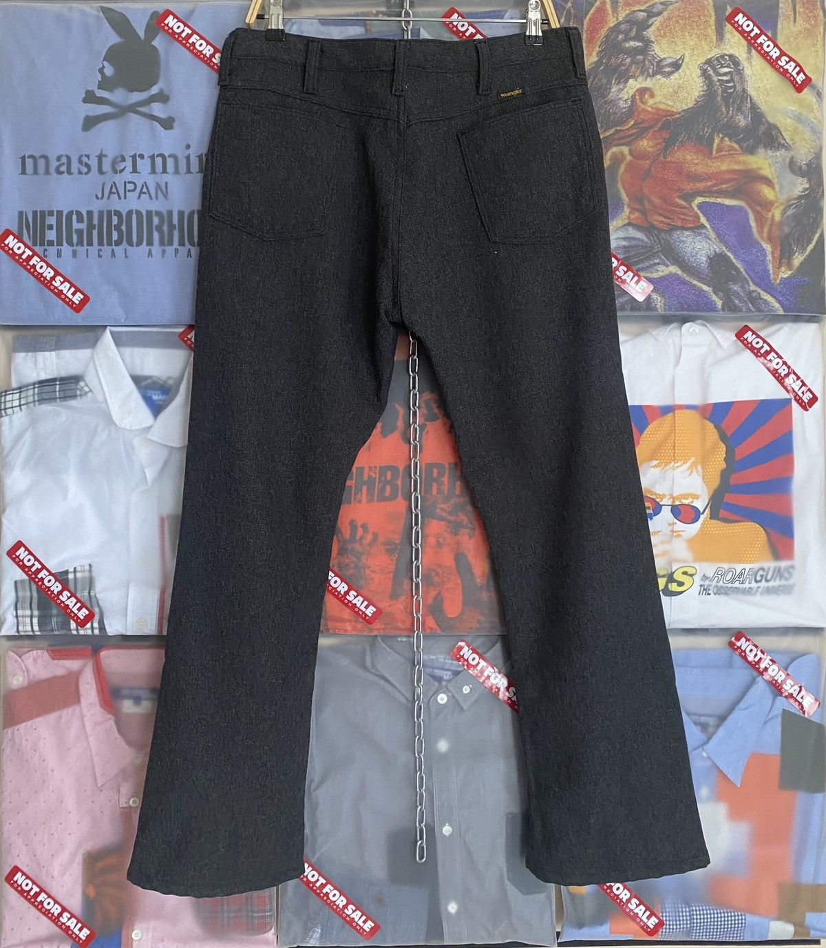 Wrangler Wrangler Charcoal Grey Boot Cut Sta Prest Size US 33 - 2 Thumbnail