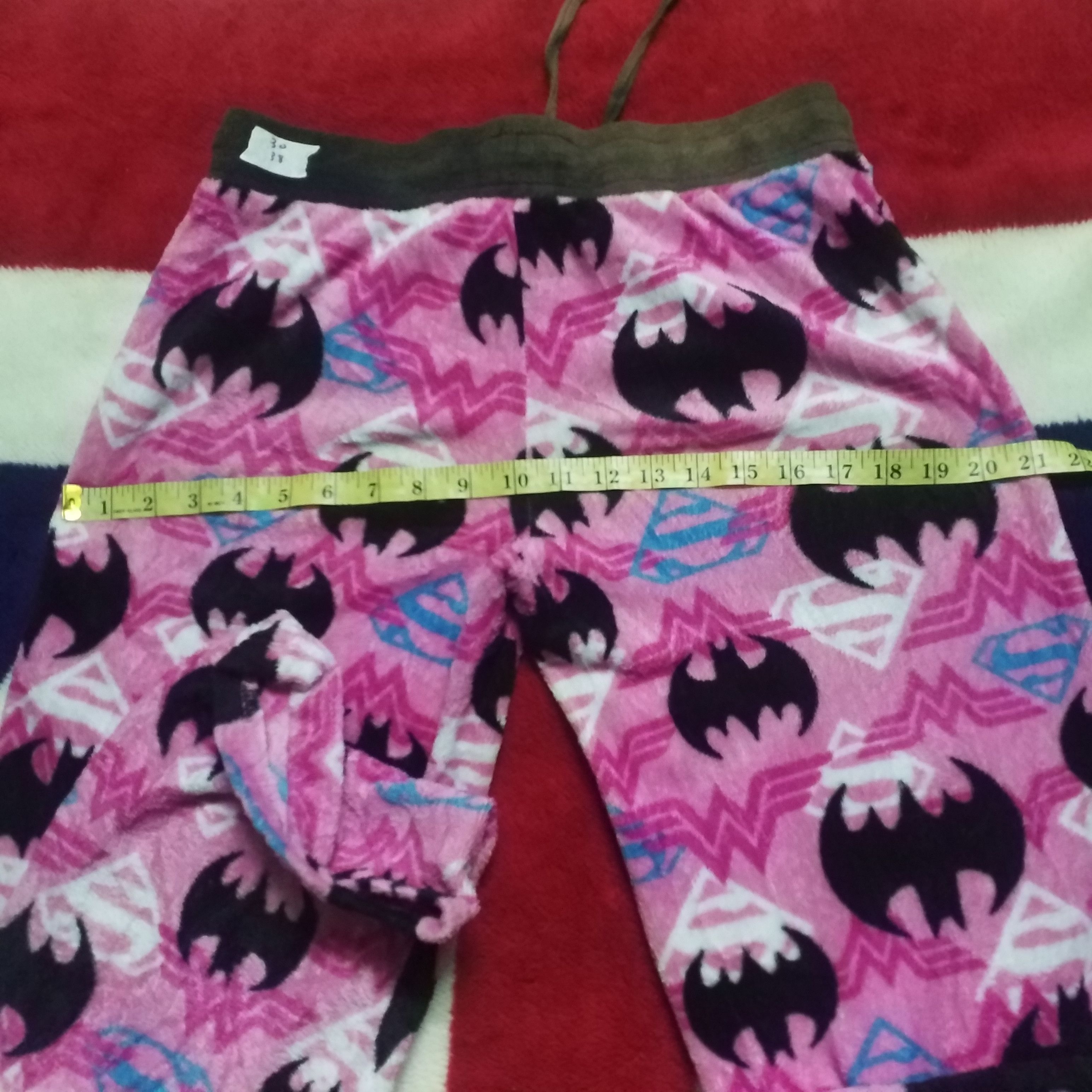 DC Comics HERO LOGO FULL PRINT SLEEPWEAR Size 34" / US 12 / IT 48 - 7 Thumbnail
