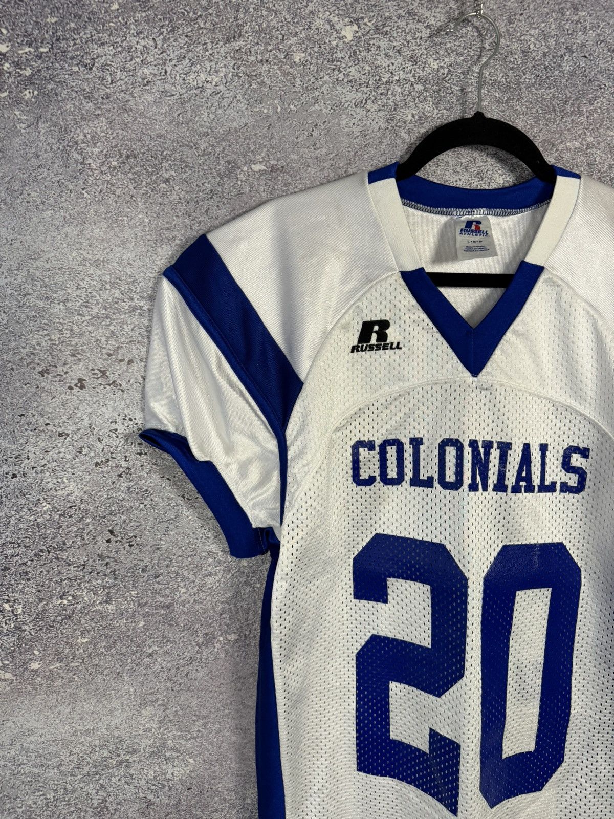Russell Athletic × Vintage Vintage Colonials Russell Athletic Football Jersey Size US L / EU 52-54 / 3 - 2 Thumbnail
