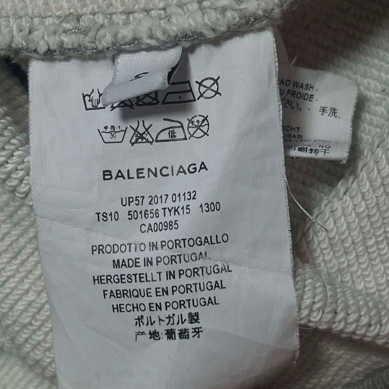 Balenciaga Balenciaga Colored city hooded sweater hoodie gray Size US S / EU 44-46 / 1 - 5 Thumbnail