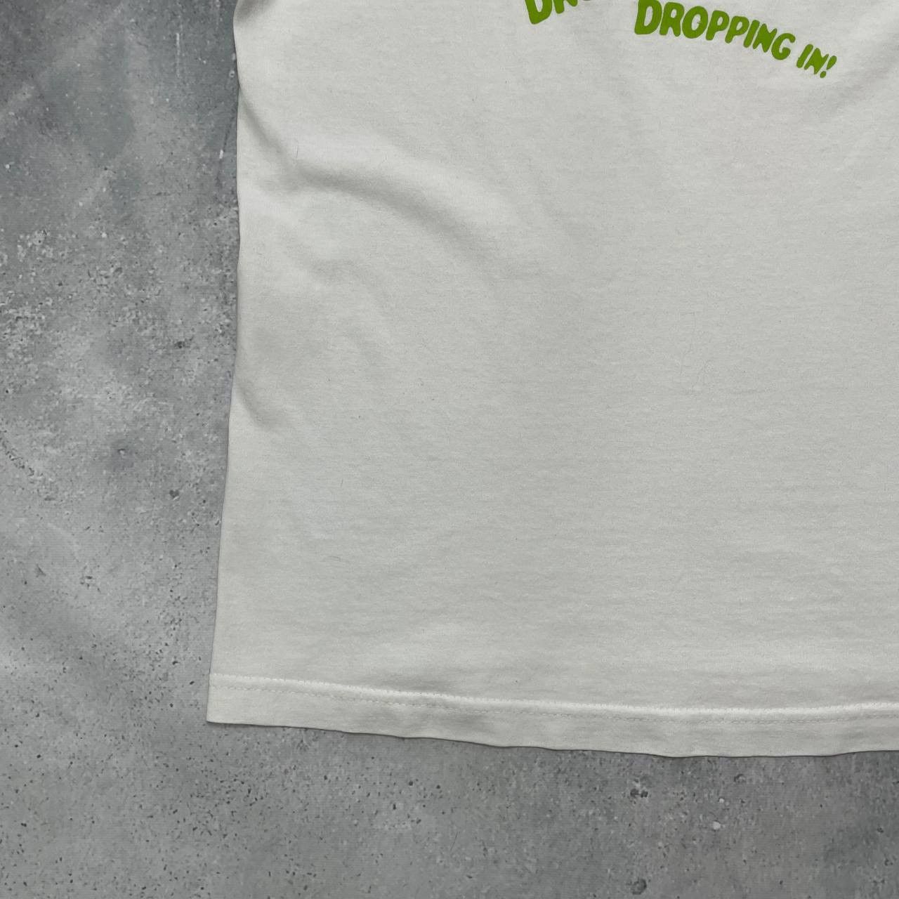 Vintage Vintage 2000s Parks Dropping In Skateboarding T Shirt White Size US L / EU 52-54 / 3 - 24 Thumbnail