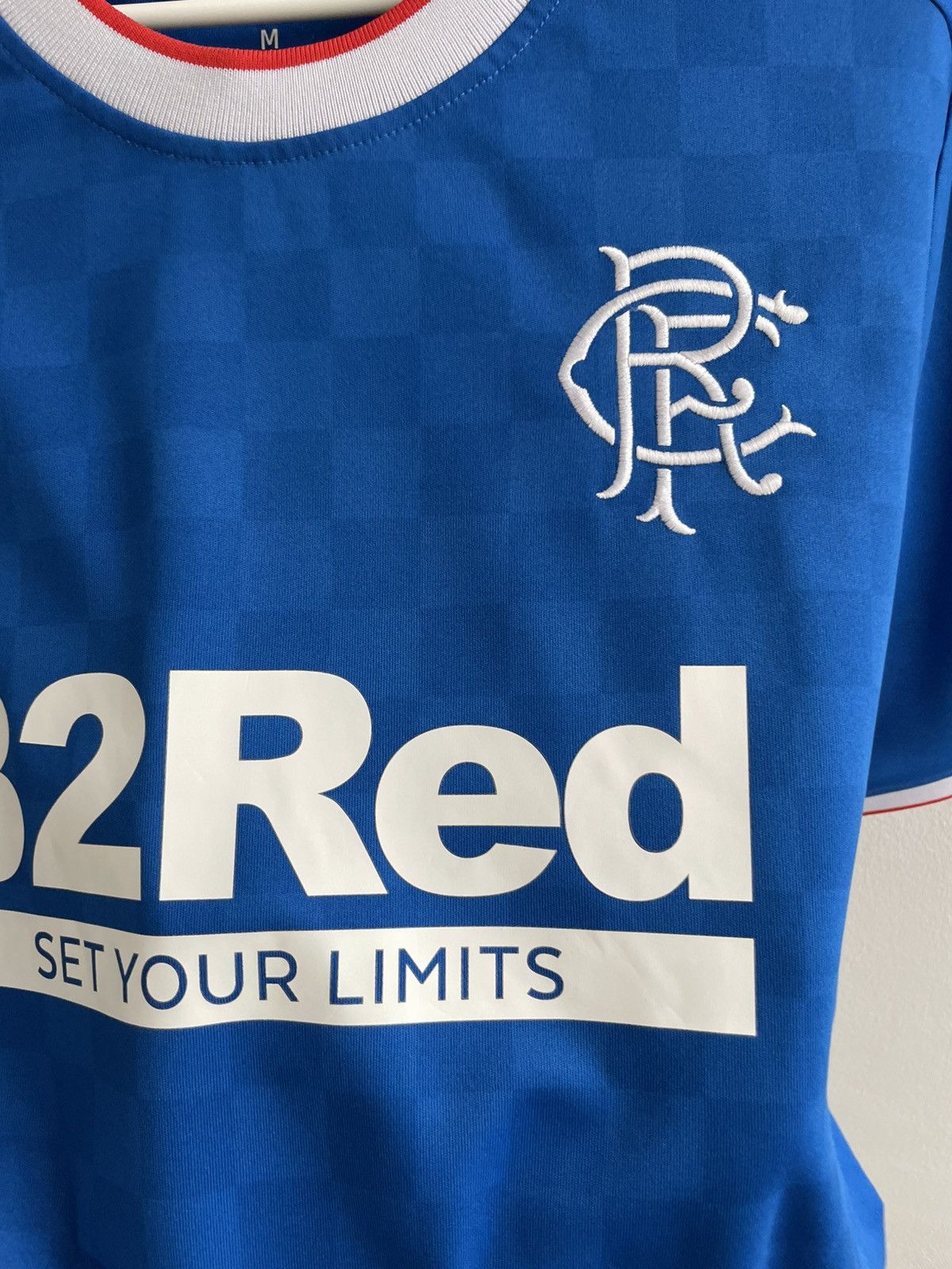 Castore Glasgow Rangers 2022 2023 Home Football Shirt Soccer Jersey Size US M / EU 48-50 / 2 - 9 Thumbnail