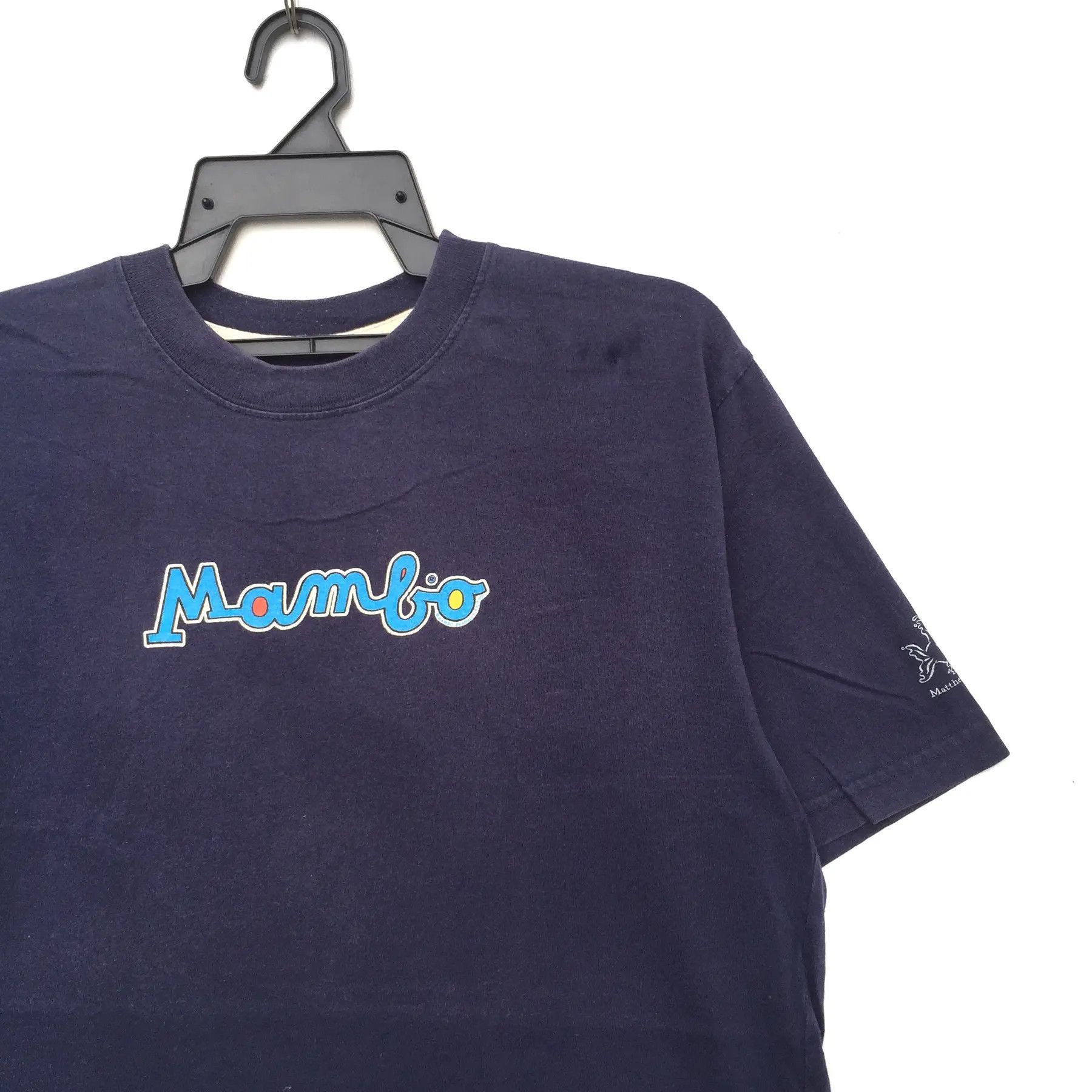 Mambo Vintage 2000s Mambo I’m With Cupid Big Logo T-shirt | S | Size US S / EU 44-46 / 1 - 7 Thumbnail