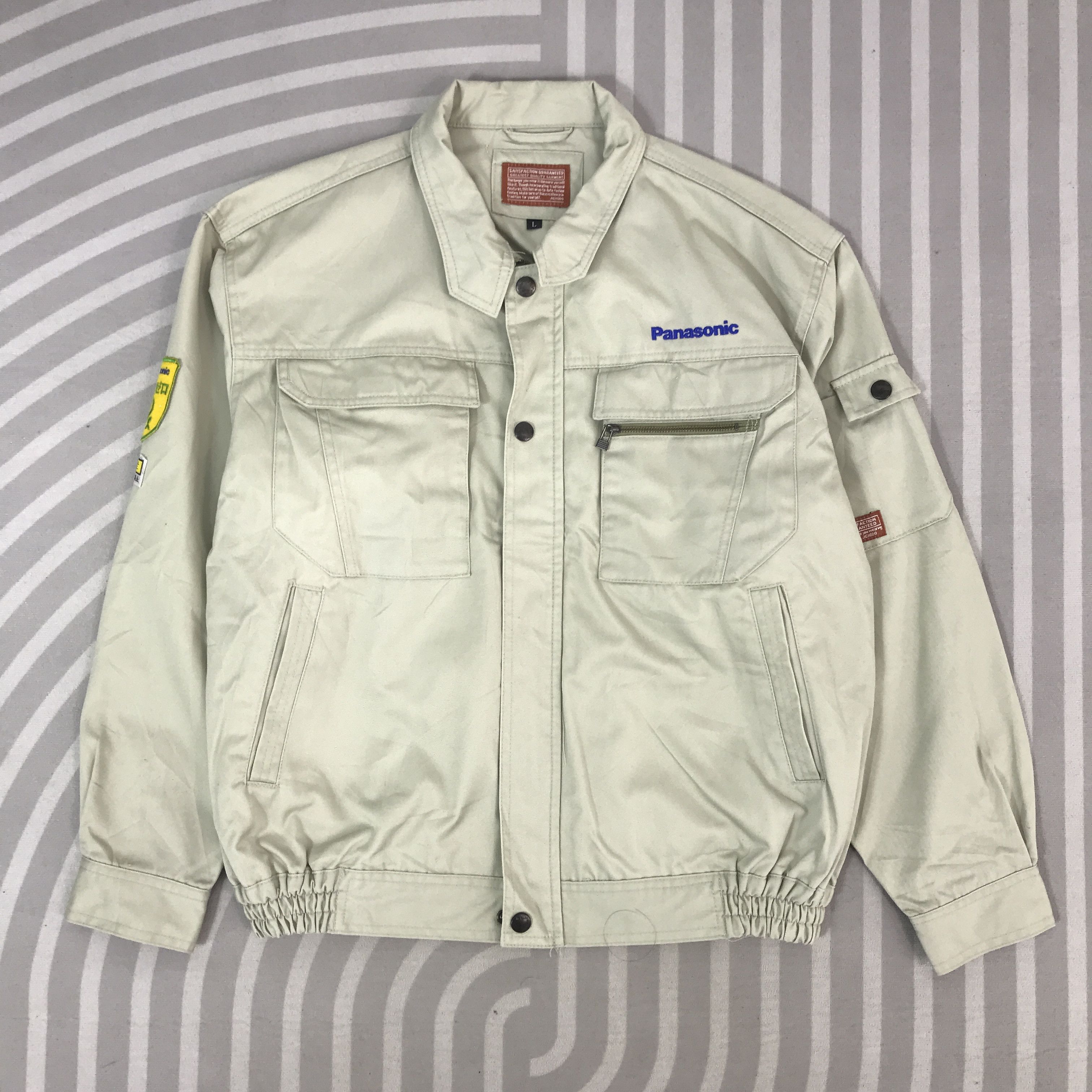 Japanese Brand Vintage Panasonic Japanese uniform Jacket Size US L / EU 52-54 / 3 - 1 Thumbnail