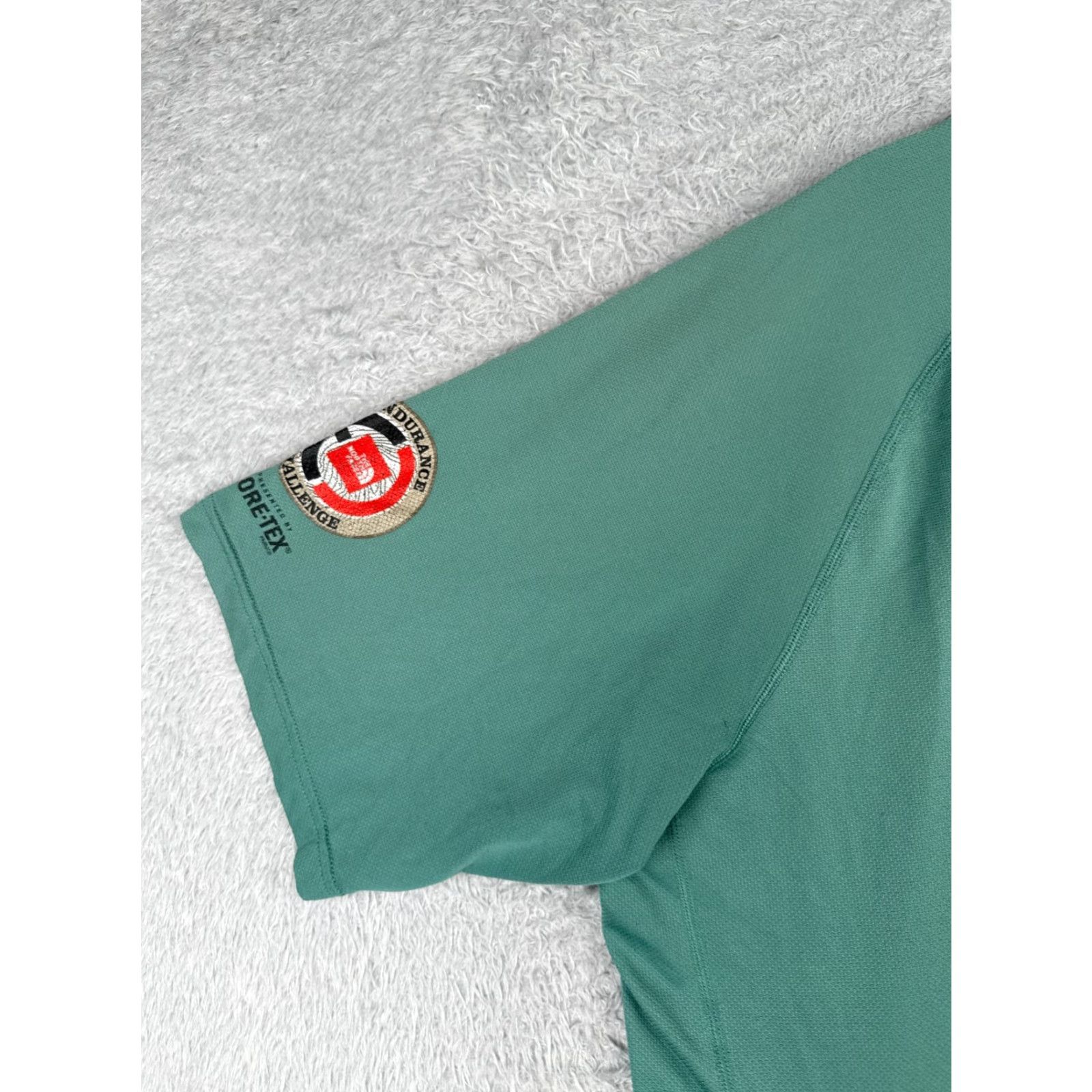 The North Face The North Face Shirt Men 2XL Green Short Sleeve Crew Neck Polyester Read Size US XXL / EU 58 / 5 - 3 Thumbnail
