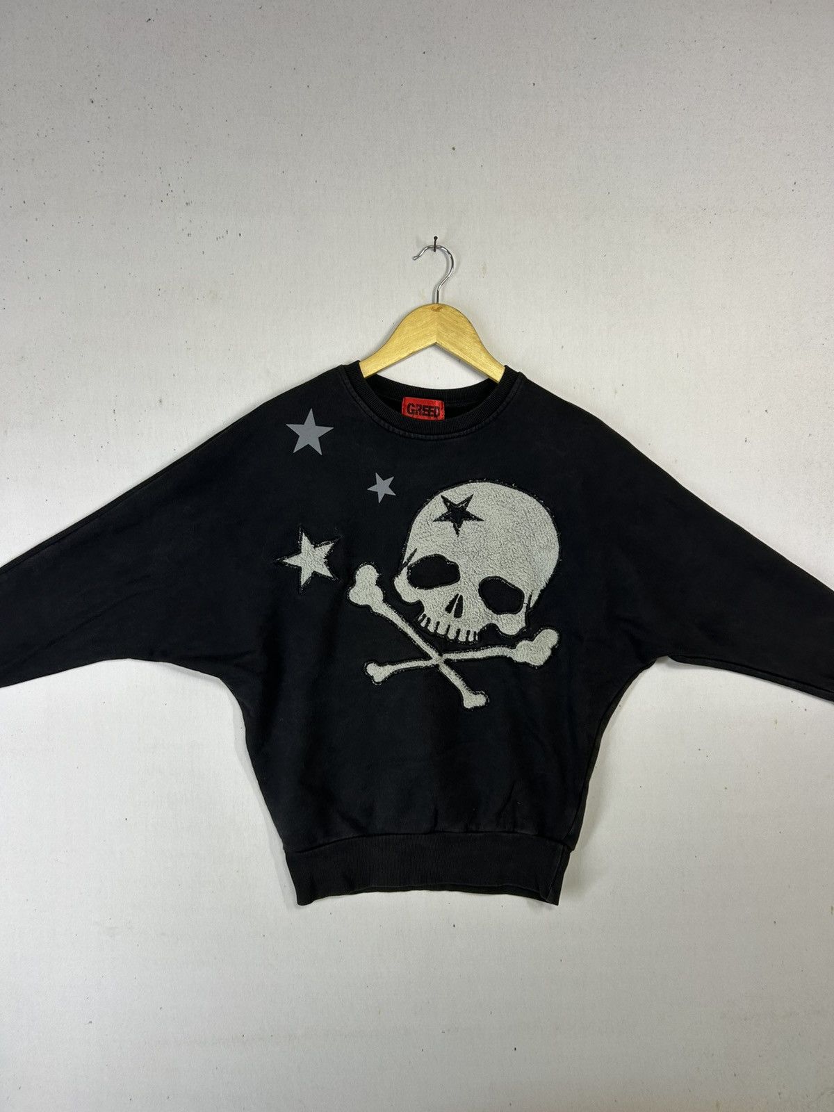 If Six Was Nine × Japanese Brand Rare🔥 Boxy Skull Greed Japanese Brand Jumper Size US M / EU 48-50 / 2 - 2 Thumbnail
