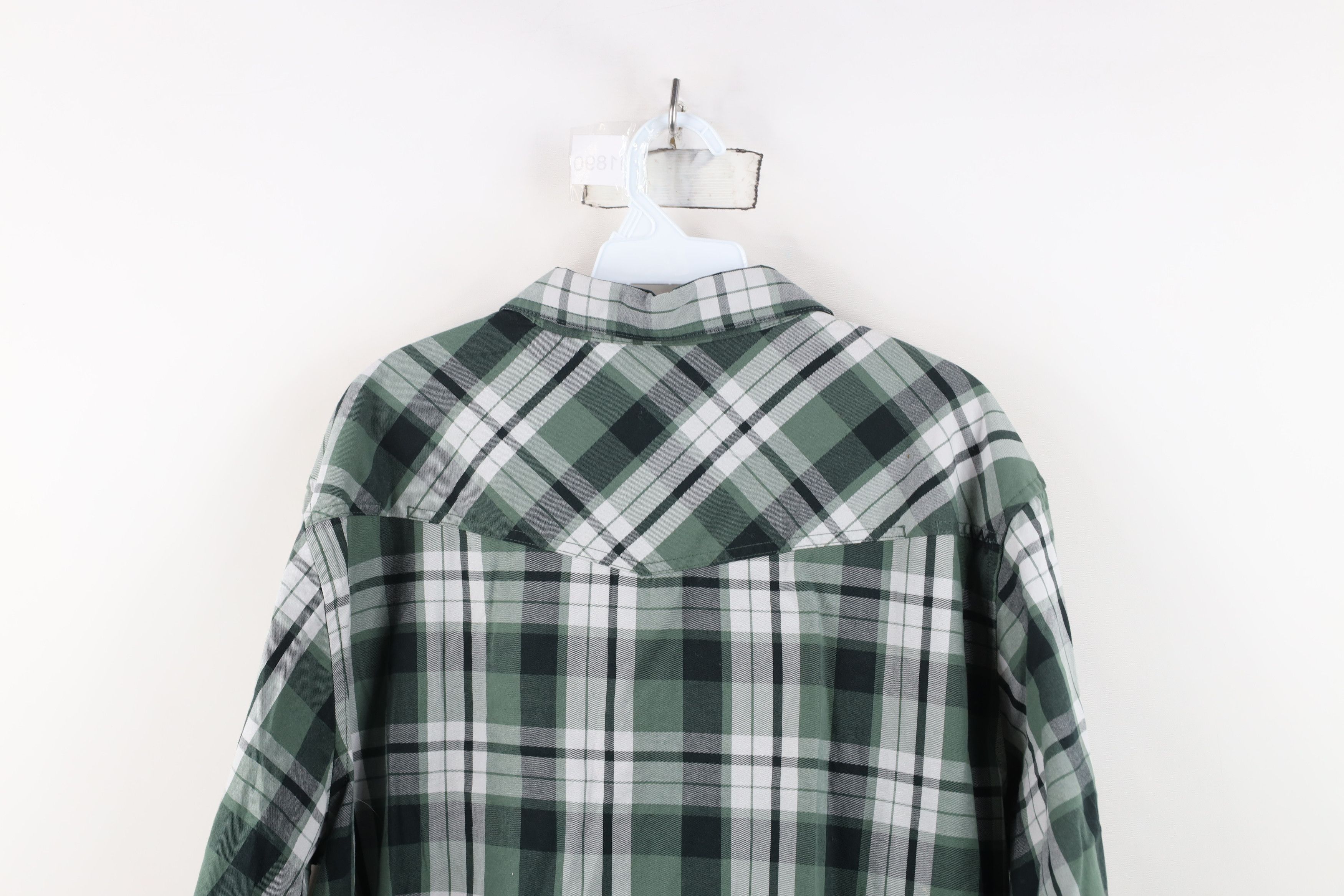 Vintage 5.11 Tactical Series Pocket Flannel Snap Button Shirt Plaid Size US L / EU 52-54 / 3 - 13 Thumbnail