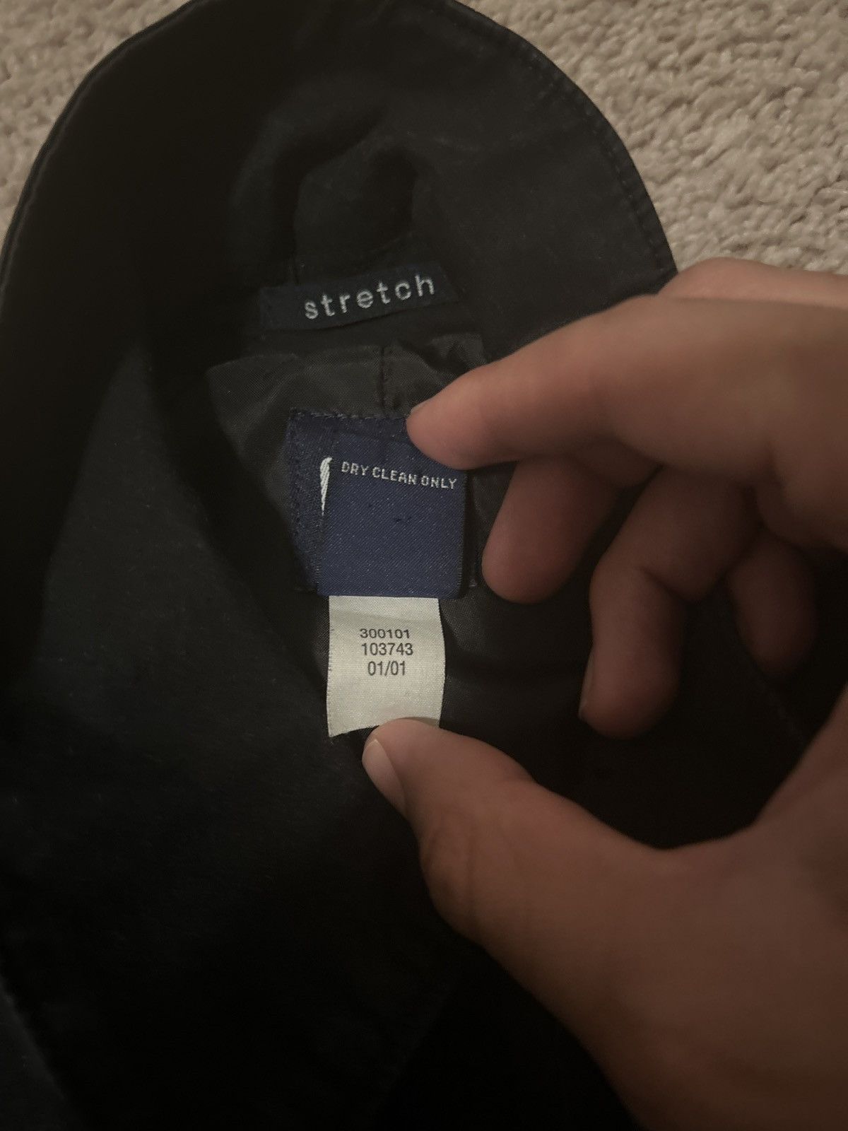 Gap Gap Hoodless Black Zip Up Size US M / EU 48-50 / 2 - 3 Thumbnail