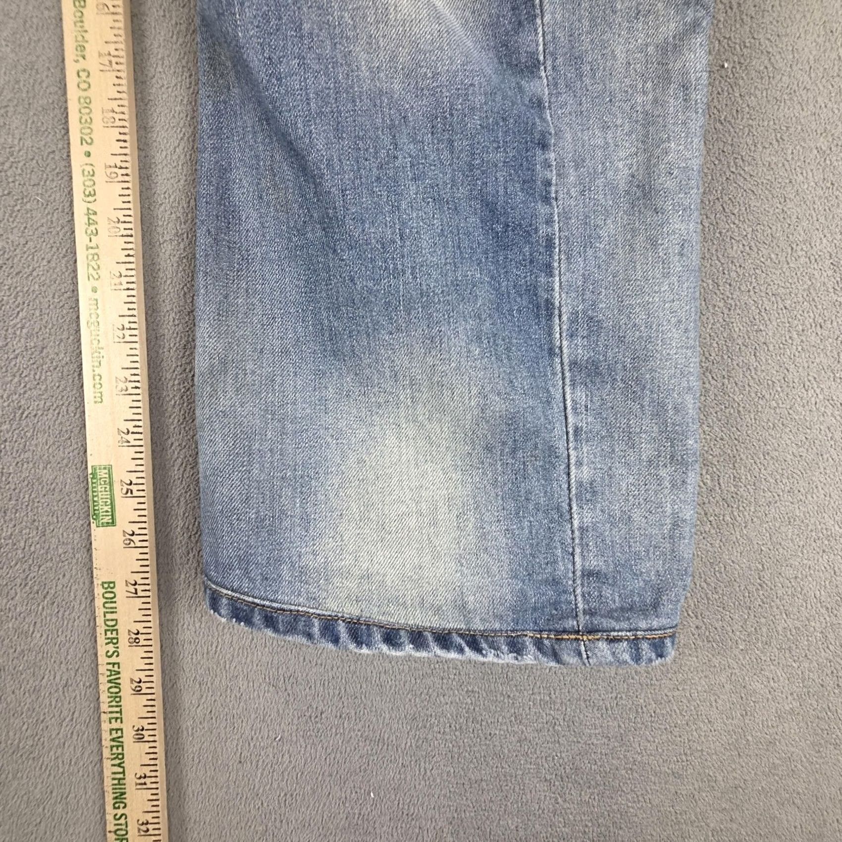 Levi's VINTAGE Levi's Engineered Jeans Men 30x27 Relaxed Denim Distressed Pockets 10th Anniversary Blue 90s/Decade? Wait Size US 30 / EU 46 - 5 Thumbnail