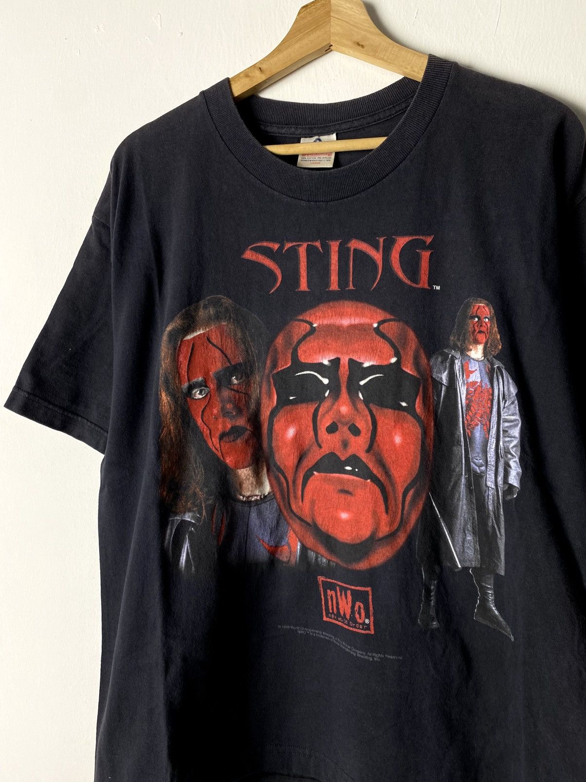 WCW/nWo Vintage Sting nWo © 1998 WCW Size US L / EU 52-54 / 3 - 9 Thumbnail