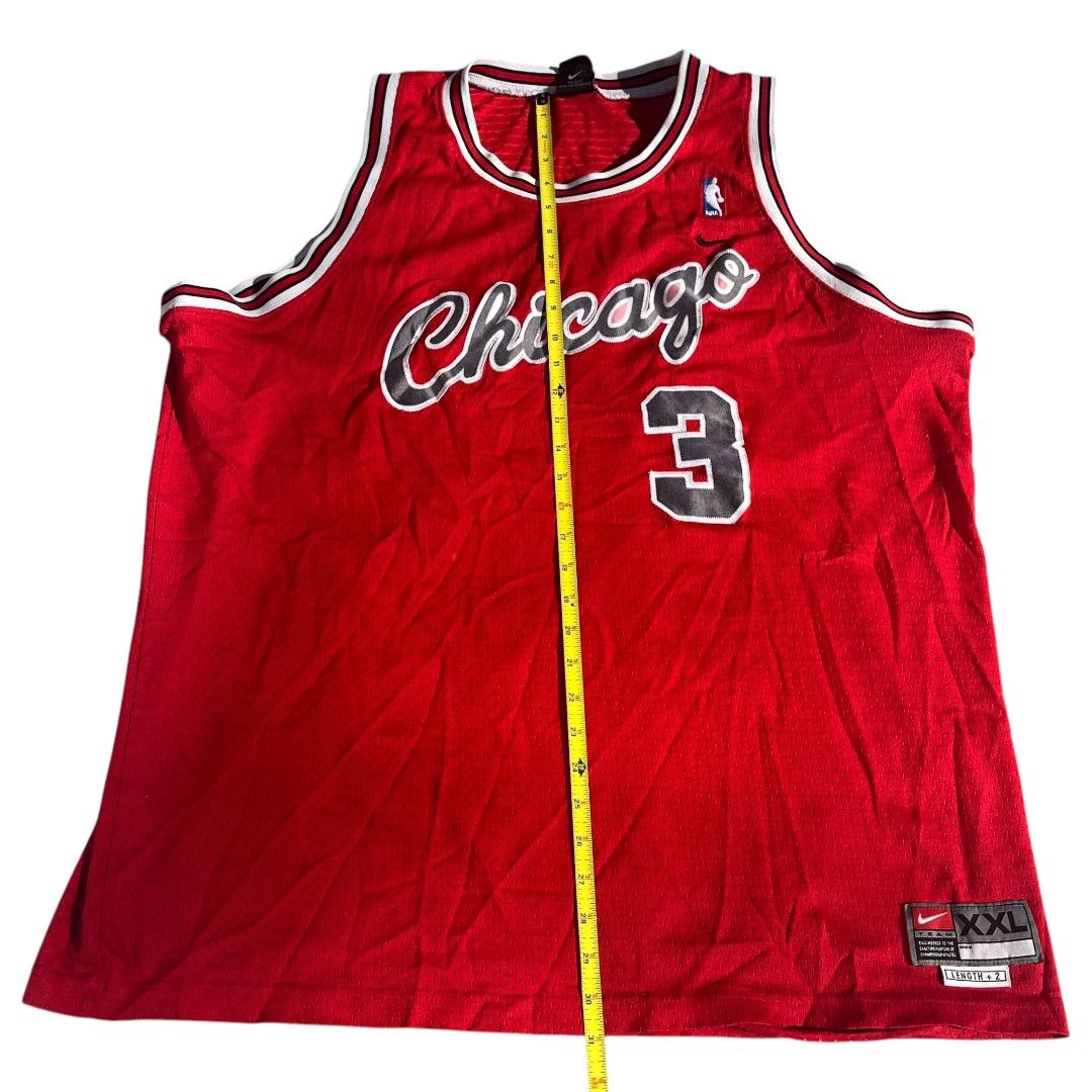 NBA × Nike × Vintage VINTAGE Nike Chicago Bills Tyson Chandler Jersey Size US XXL / EU 58 / 5 - 4 Thumbnail